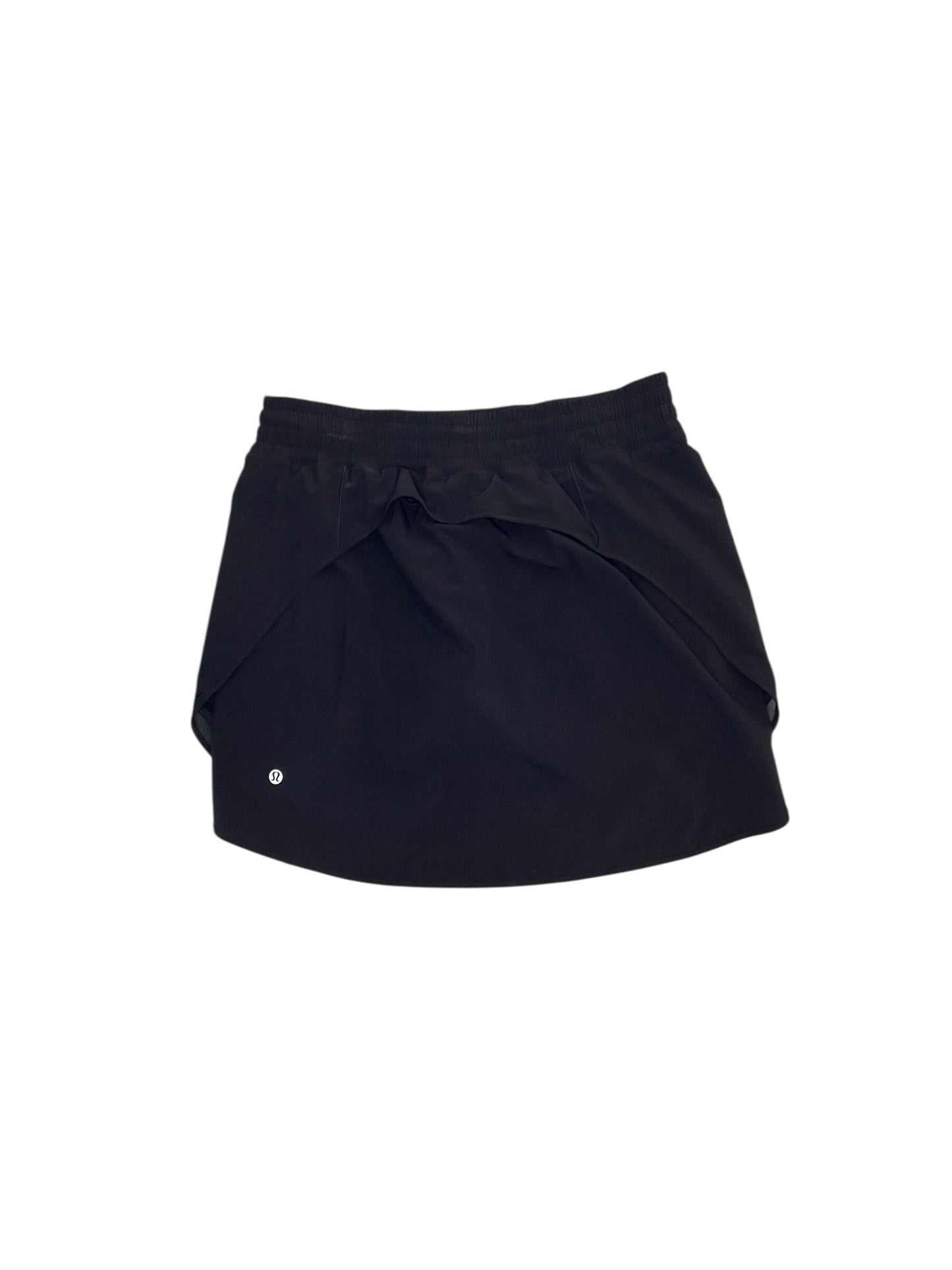 Athletic Skort By Lululemon In Black, Size:M