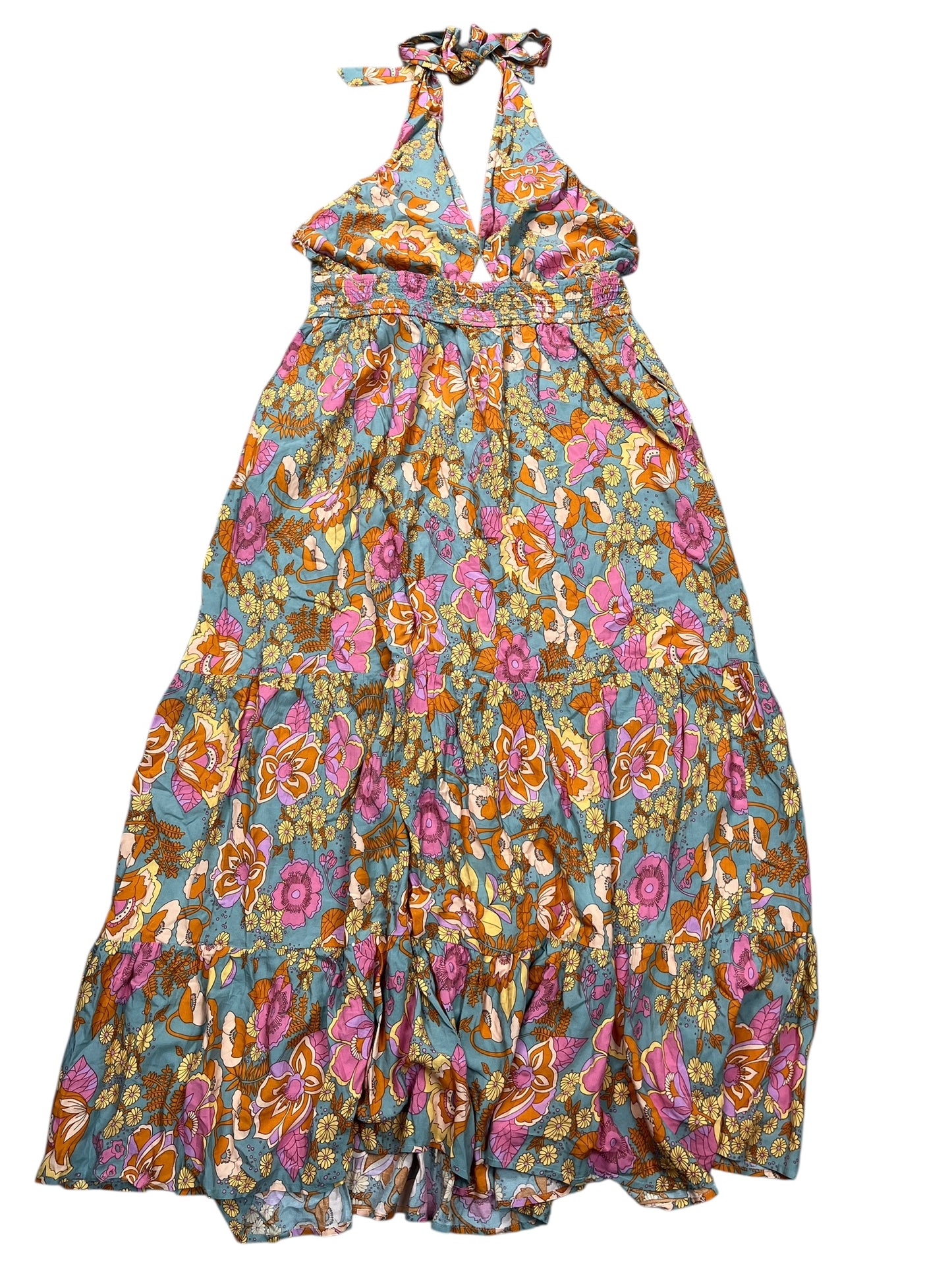 Dress Casual Maxi By Clothes Mentor In Blue, Size:Xl