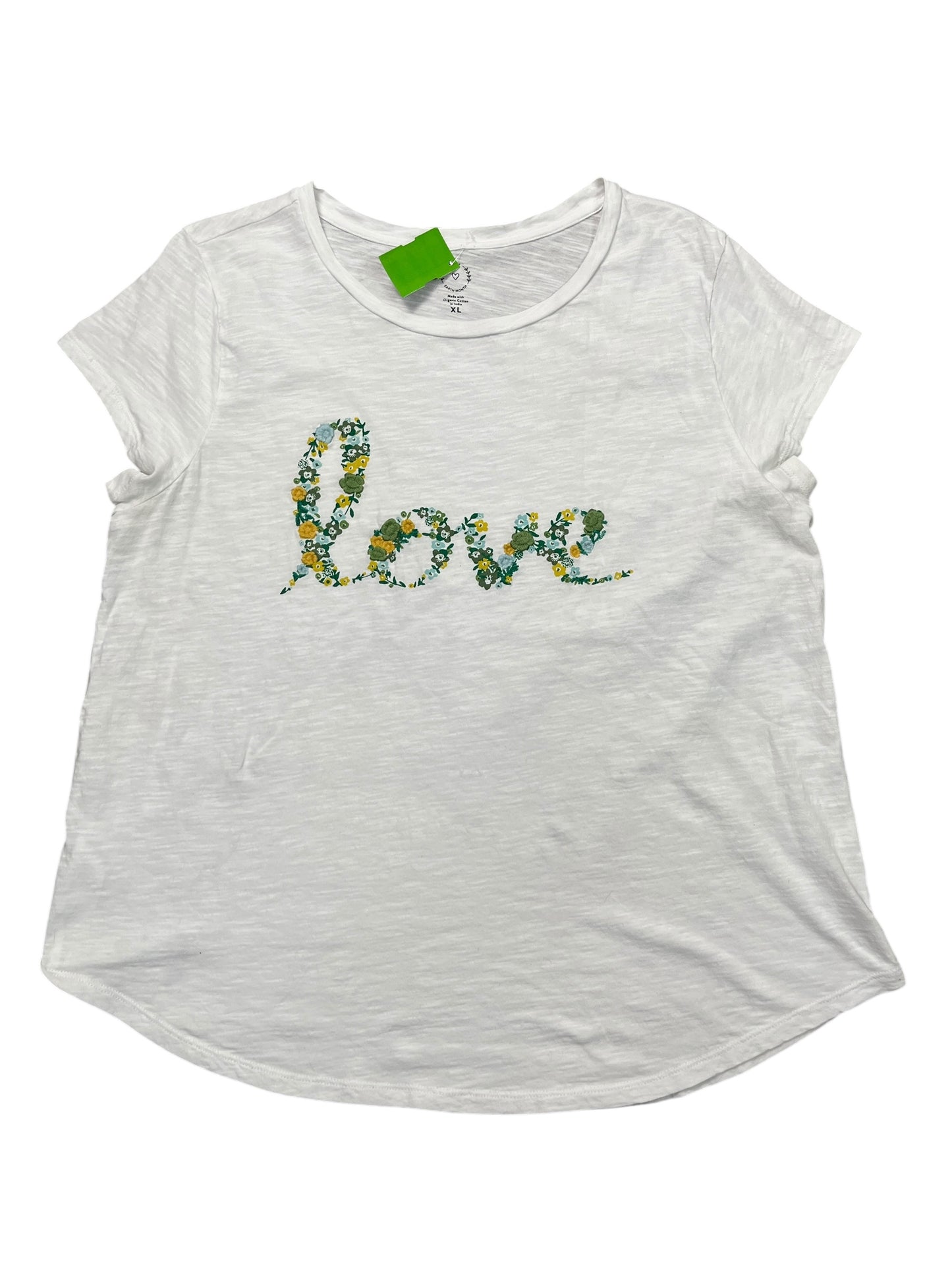 Top Ss By Loft In White, Size:Xl