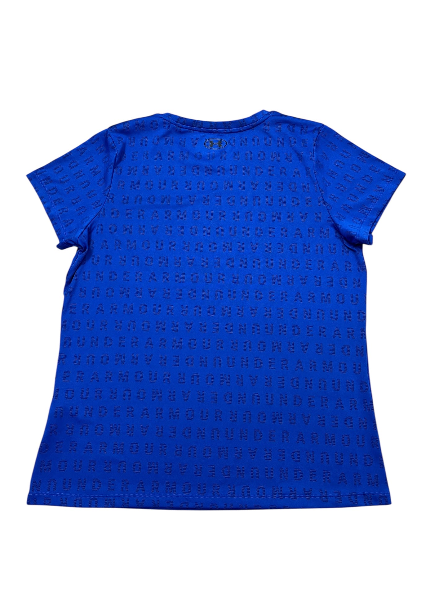 Athletic Top Ss By Under Armour In Blue, Size:Xl