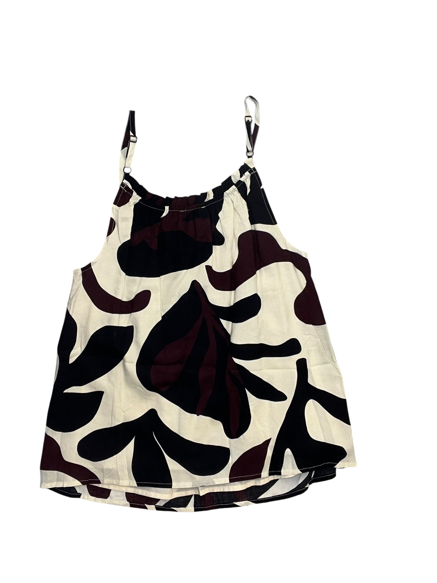 Tank Top By Sanctuary In Black & Cream, Size:Xs