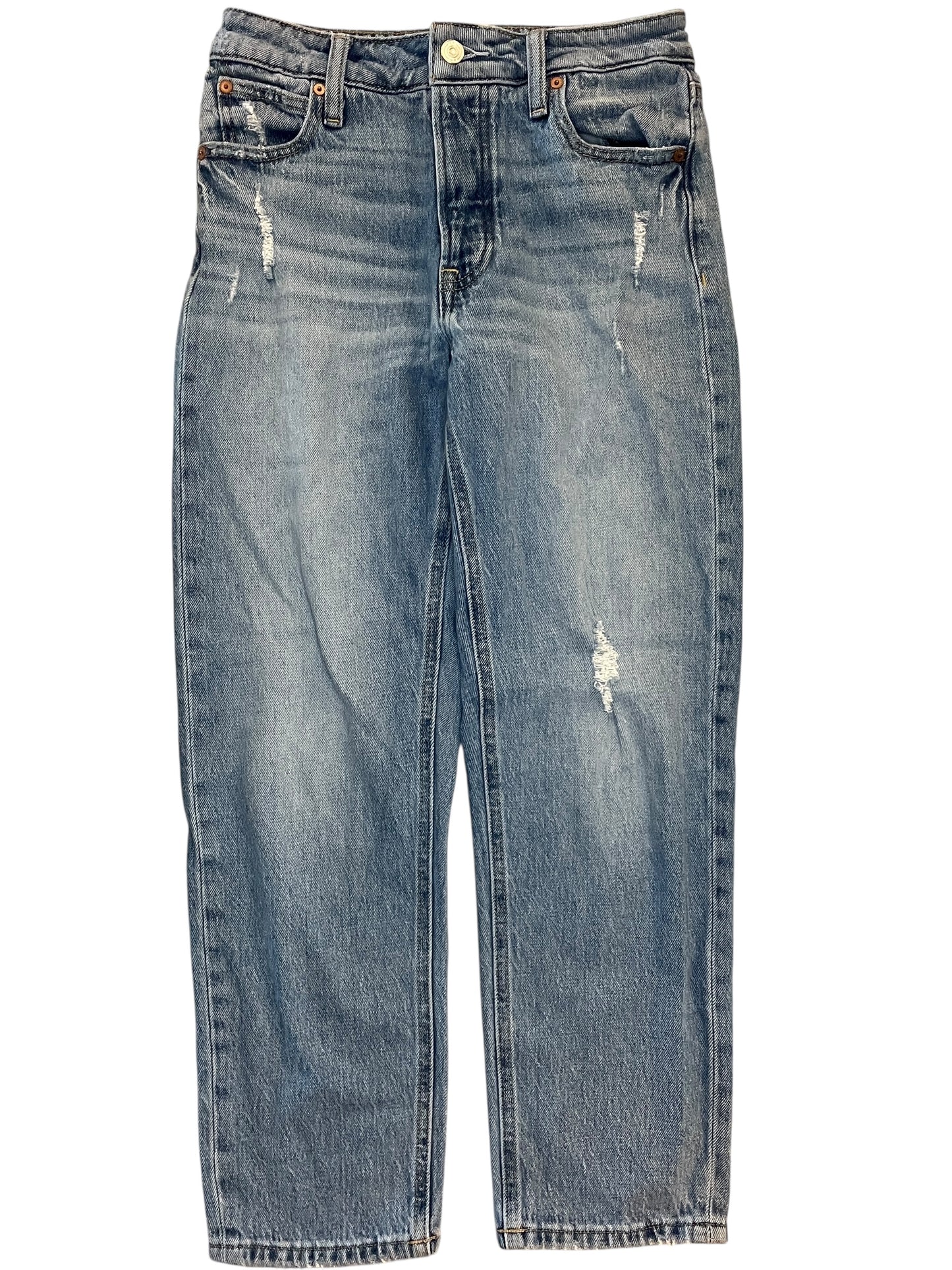 Jeans Straight By Clothes Mentor In Blue, Size:2