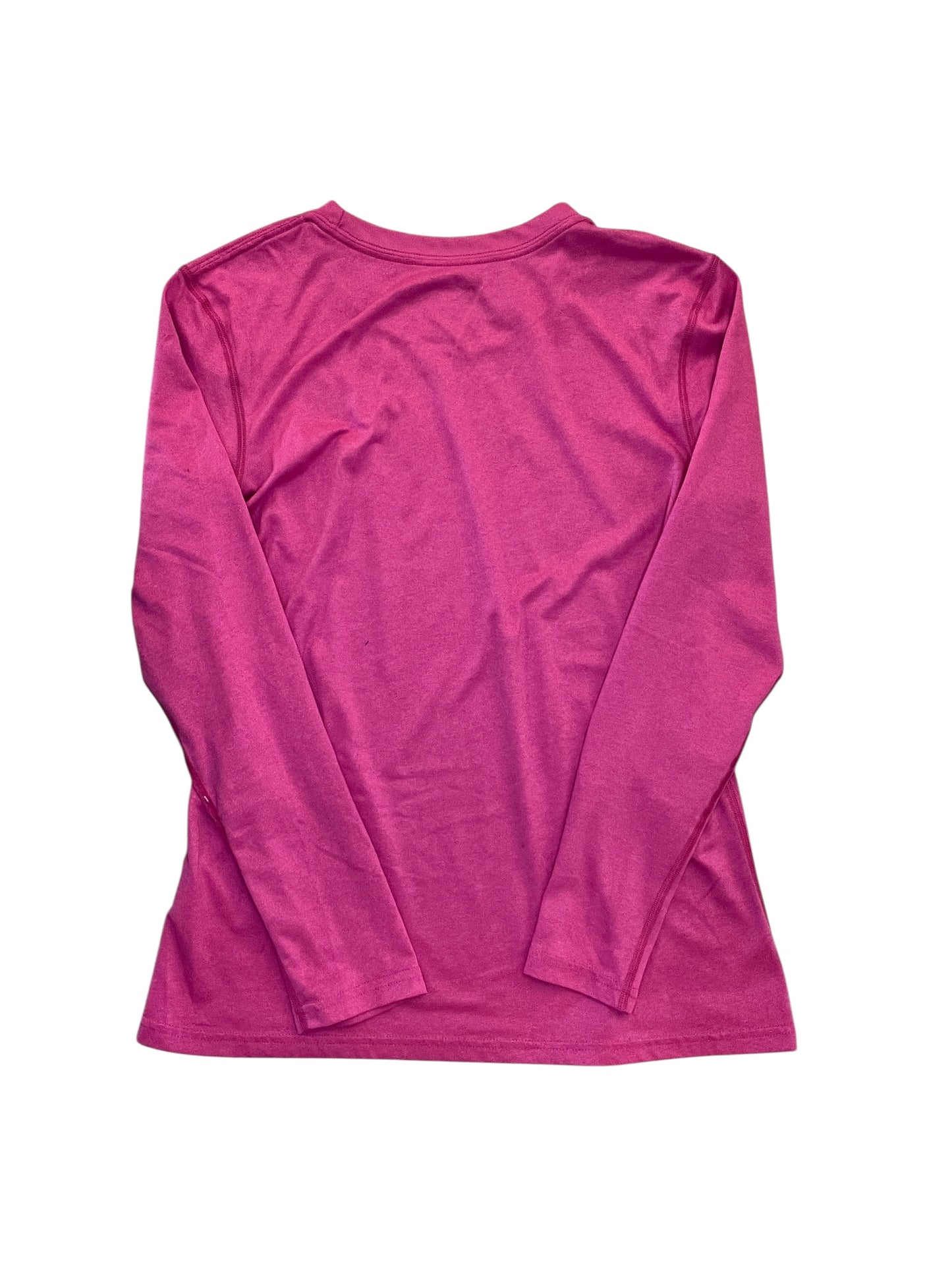 Athletic Top Ss By Nike Apparel In Pink, Size:M