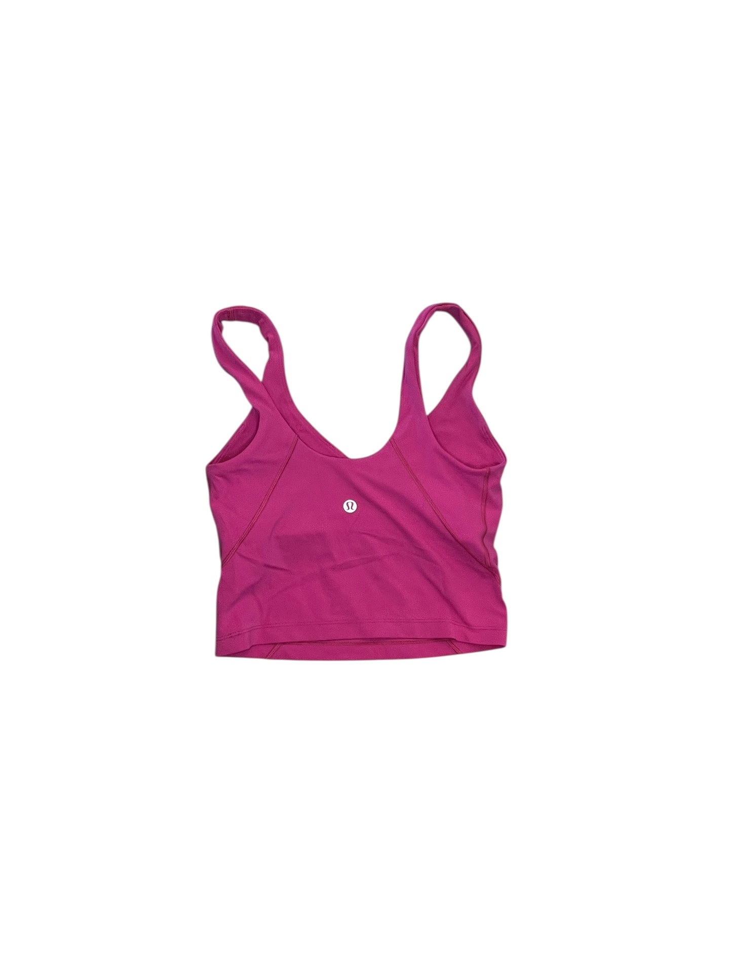 Athletic Bra By Lululemon In Pink, Size:Xs