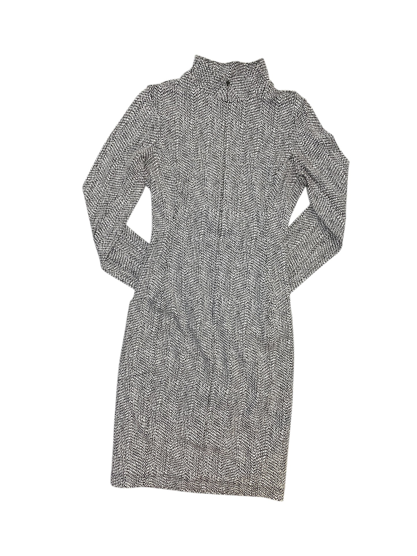 Dress Casual Midi By Athleta In Black & White, Size:Xs