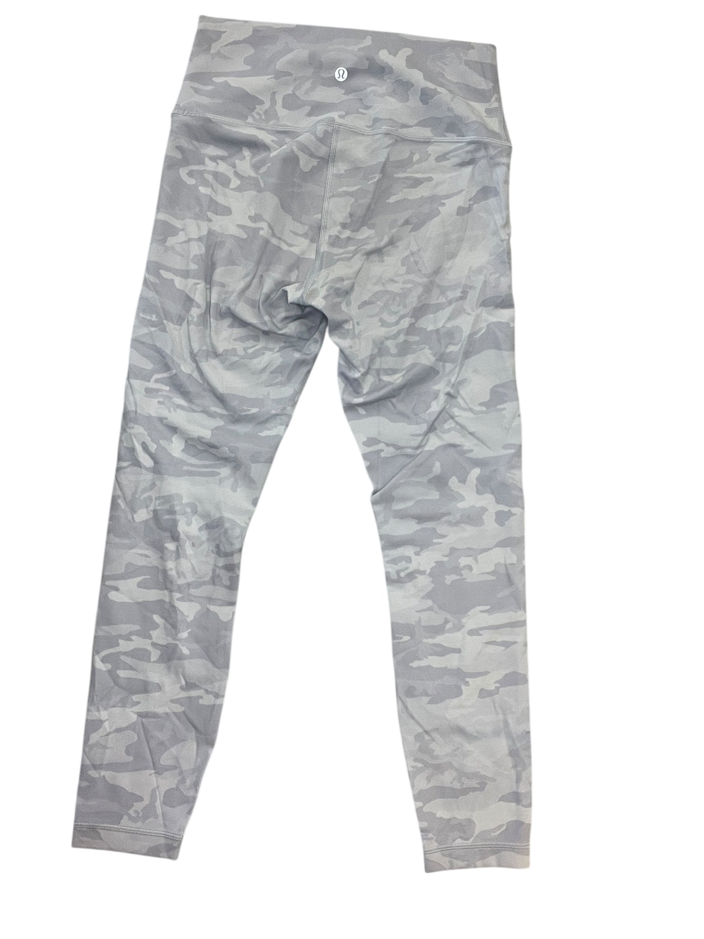 Athletic Leggings By Lululemon In Camouflage Print, Size:M