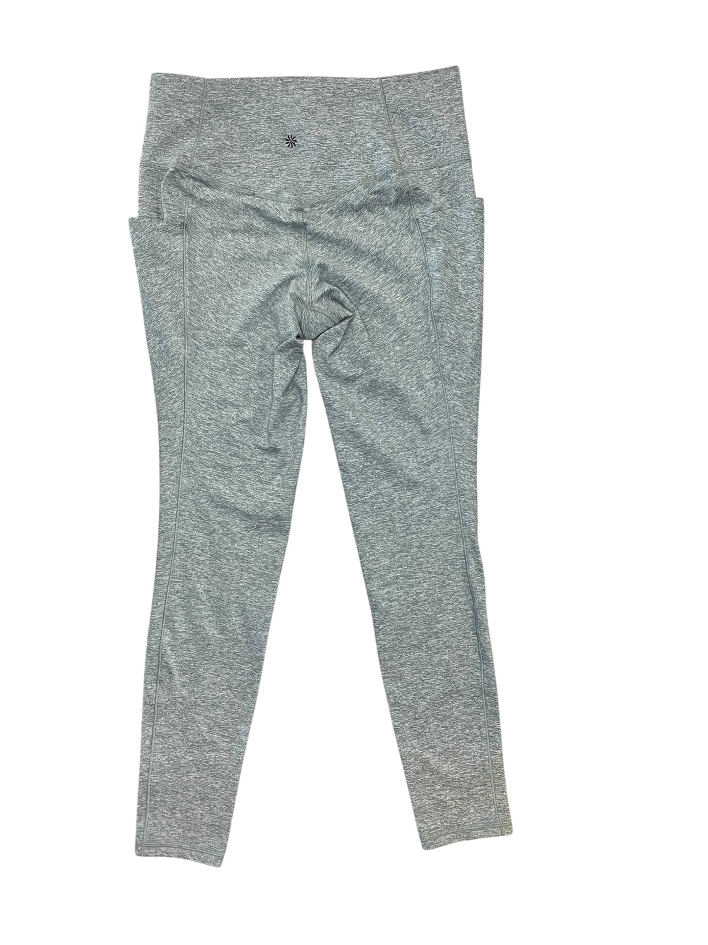 Athletic Leggings By Athleta In Green, Size:L