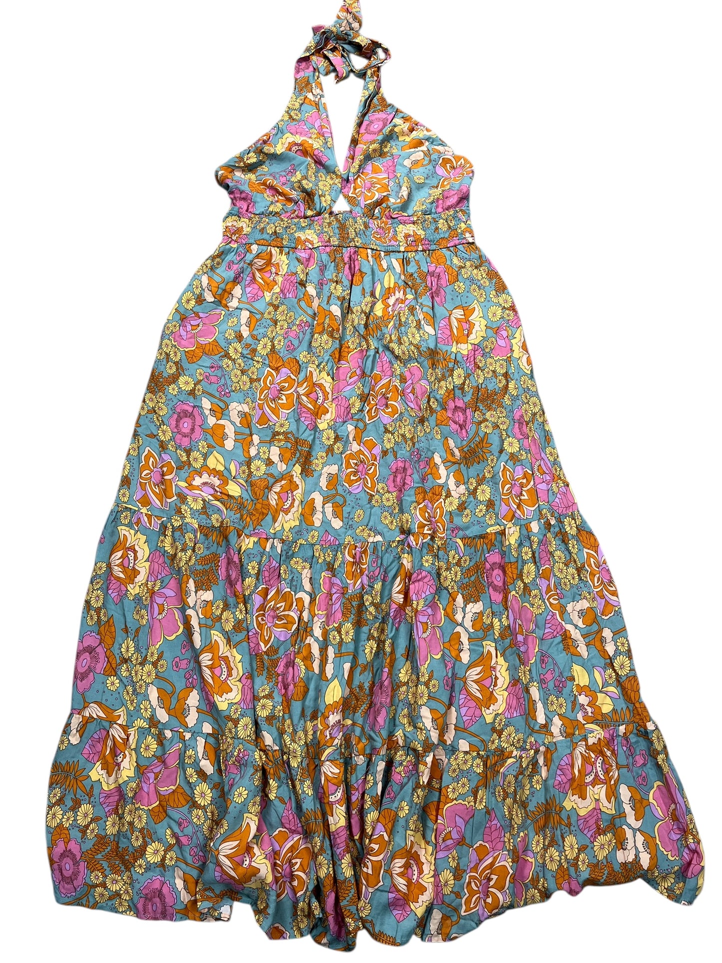 Dress Casual Maxi By Clothes Mentor In Blue, Size:Xl