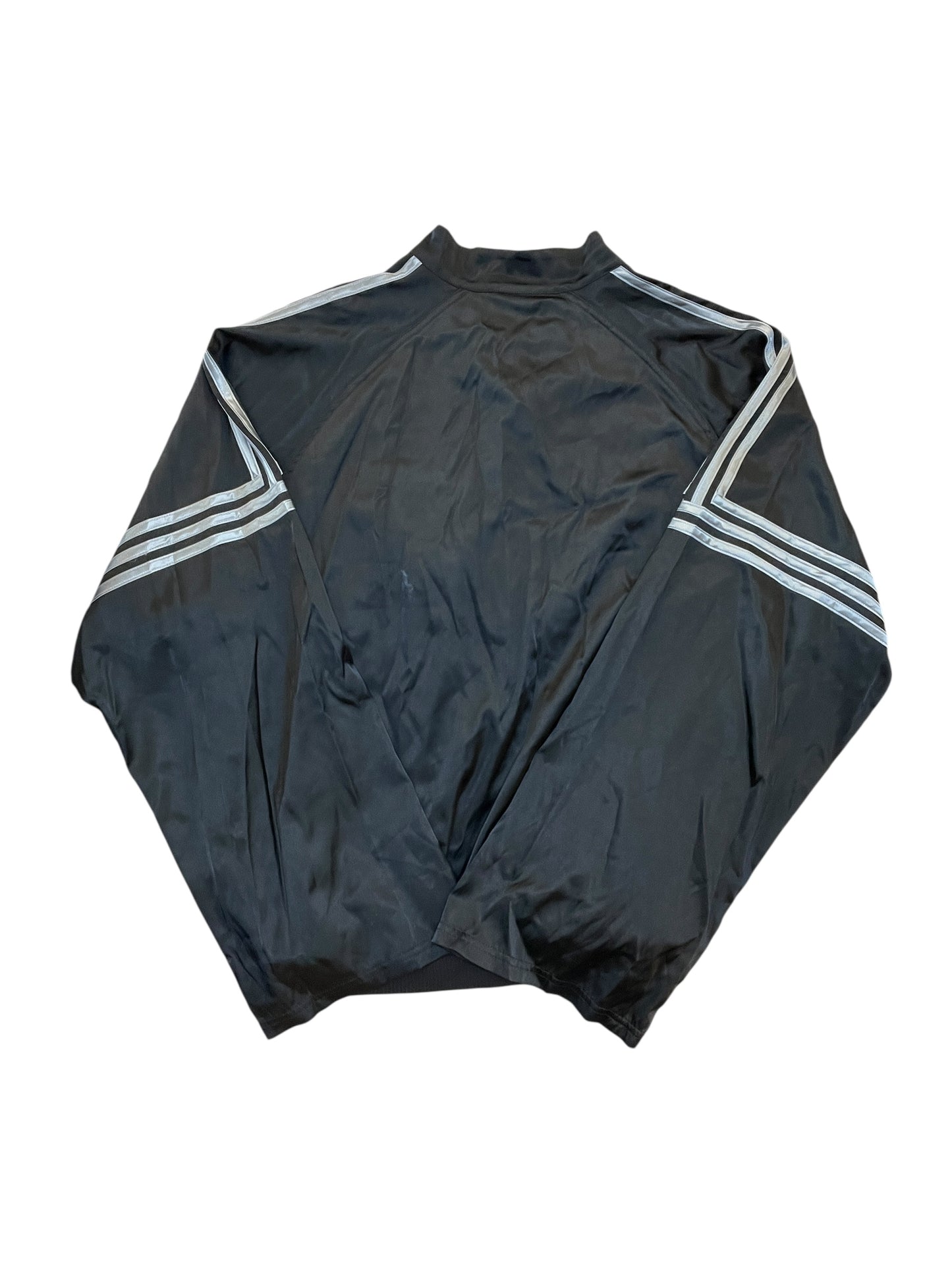 Athletic Jacket By Adidas In Black, Size:M