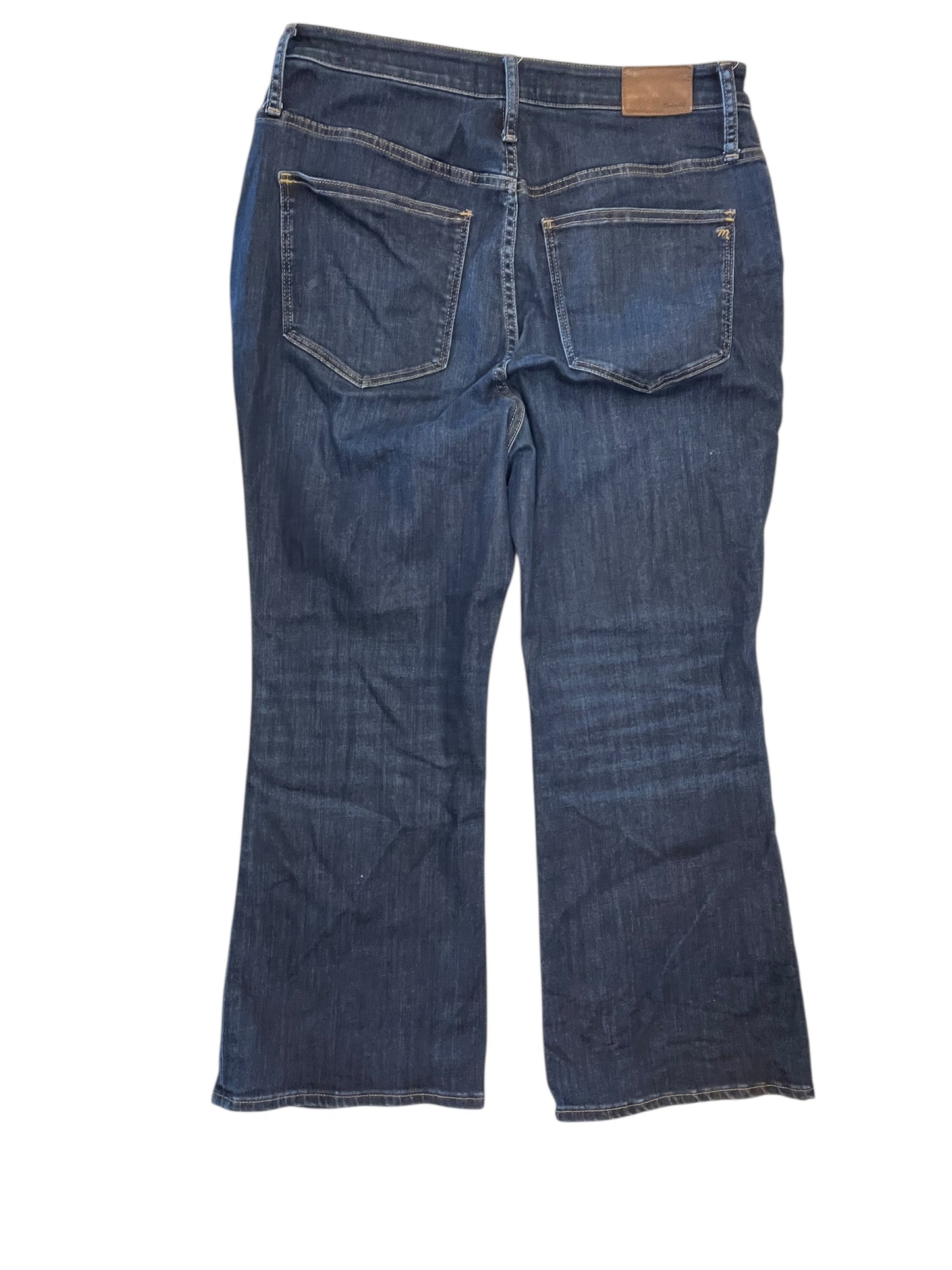 Jeans Boot Cut By Madewell In Blue Denim, Size:14