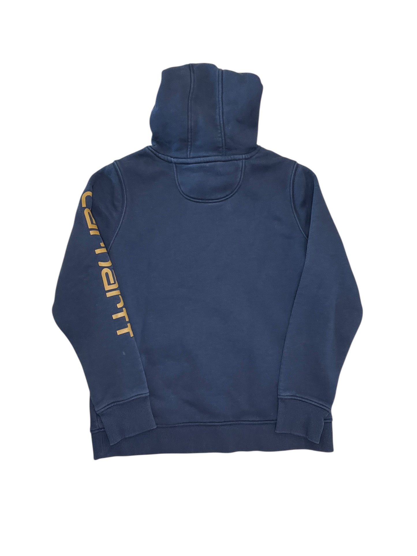 Sweatshirt Hoodie By Carhartt In Navy, Size:L