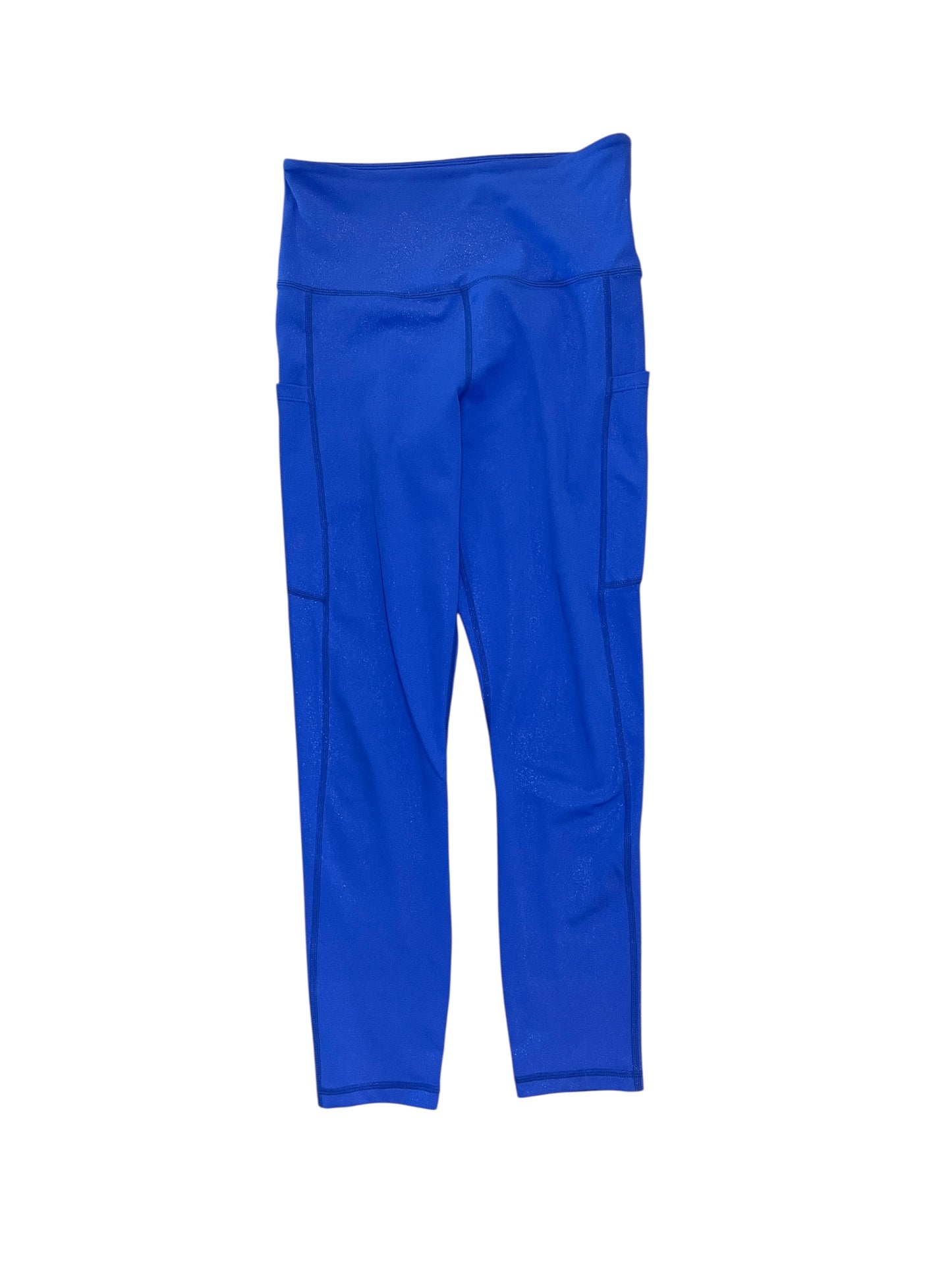 Athletic Leggings By Zyia In Blue, Size:M