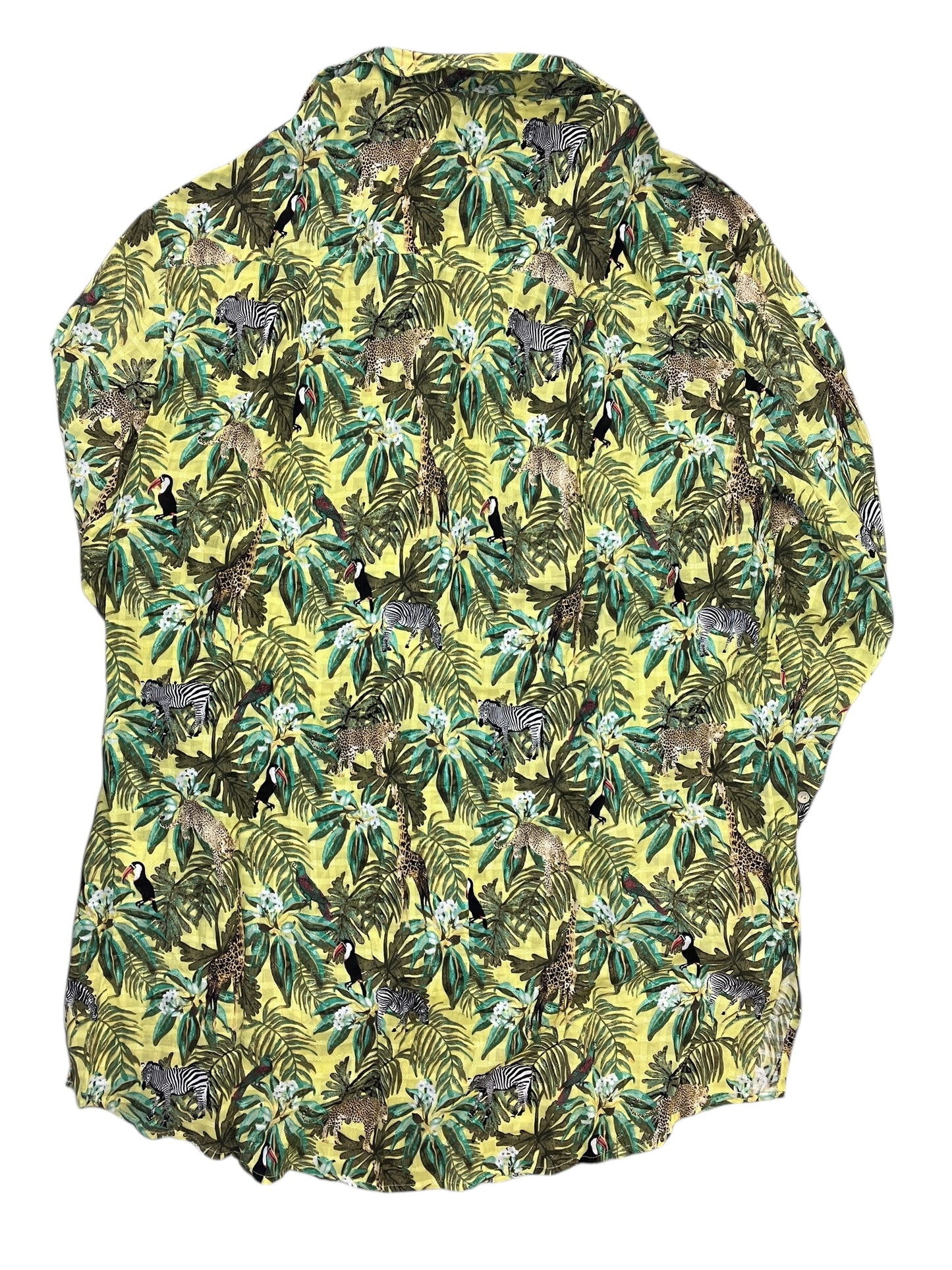 Swimsuit By Jane And Delancey In Tropical Print, Size:L