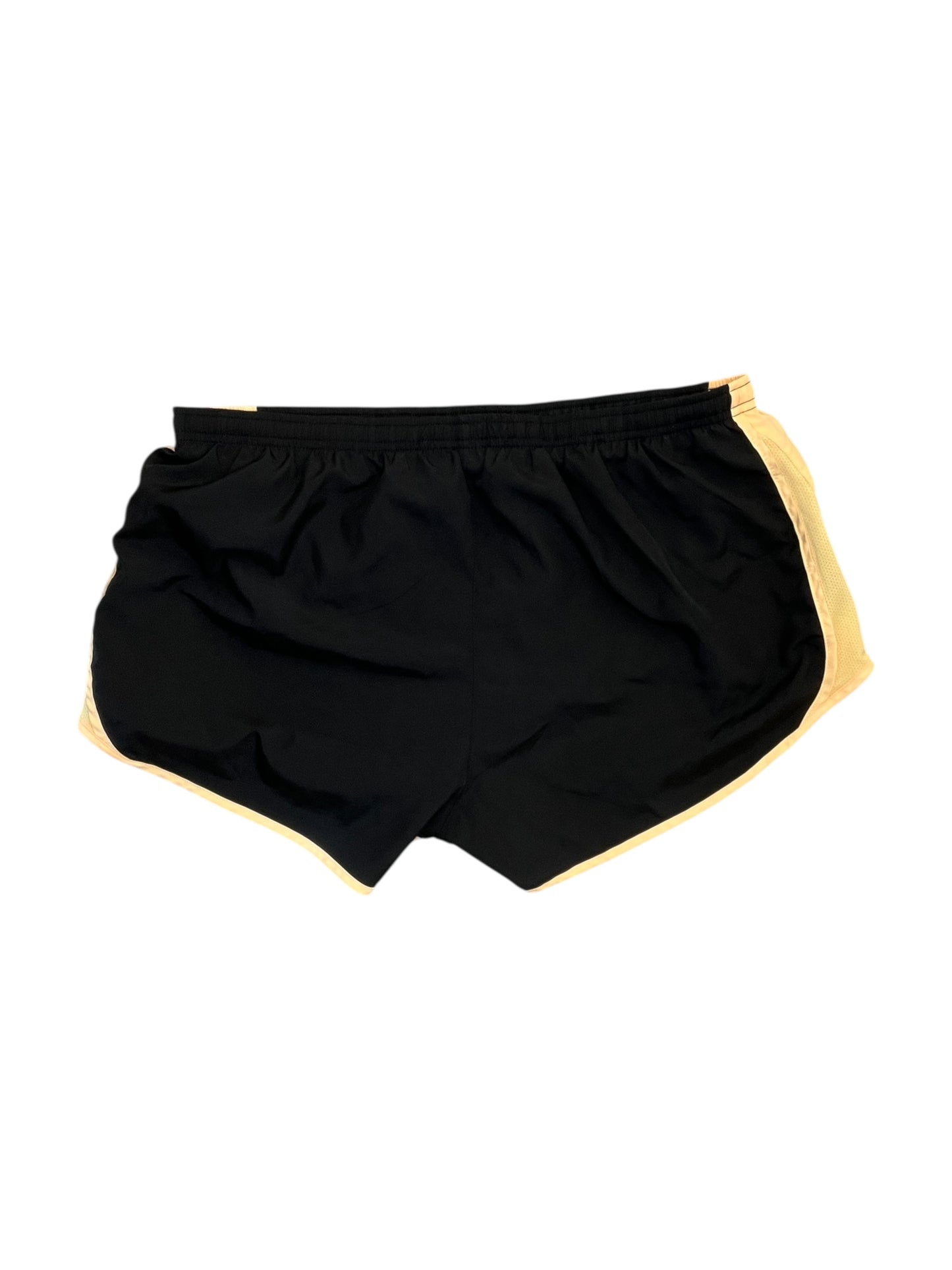 Athletic Shorts By Nike Apparel In Black & Orange, Size:Xl