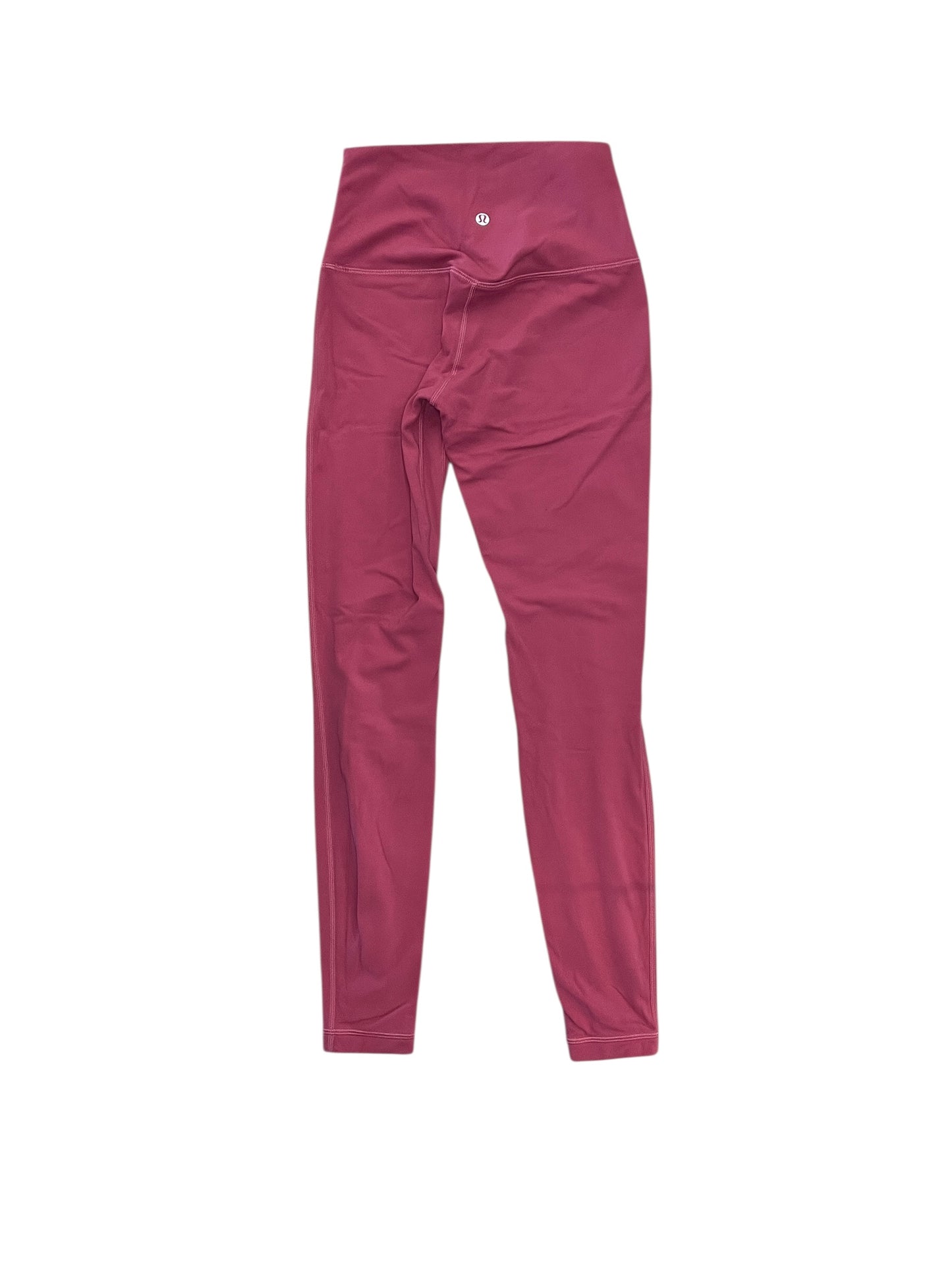 Athletic Leggings By Lululemon In Pink, Size:S