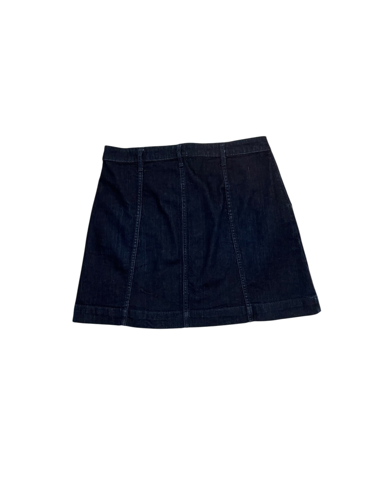Skirt Mini & Short By Lc Lauren Conrad In Blue Denim, Size:L