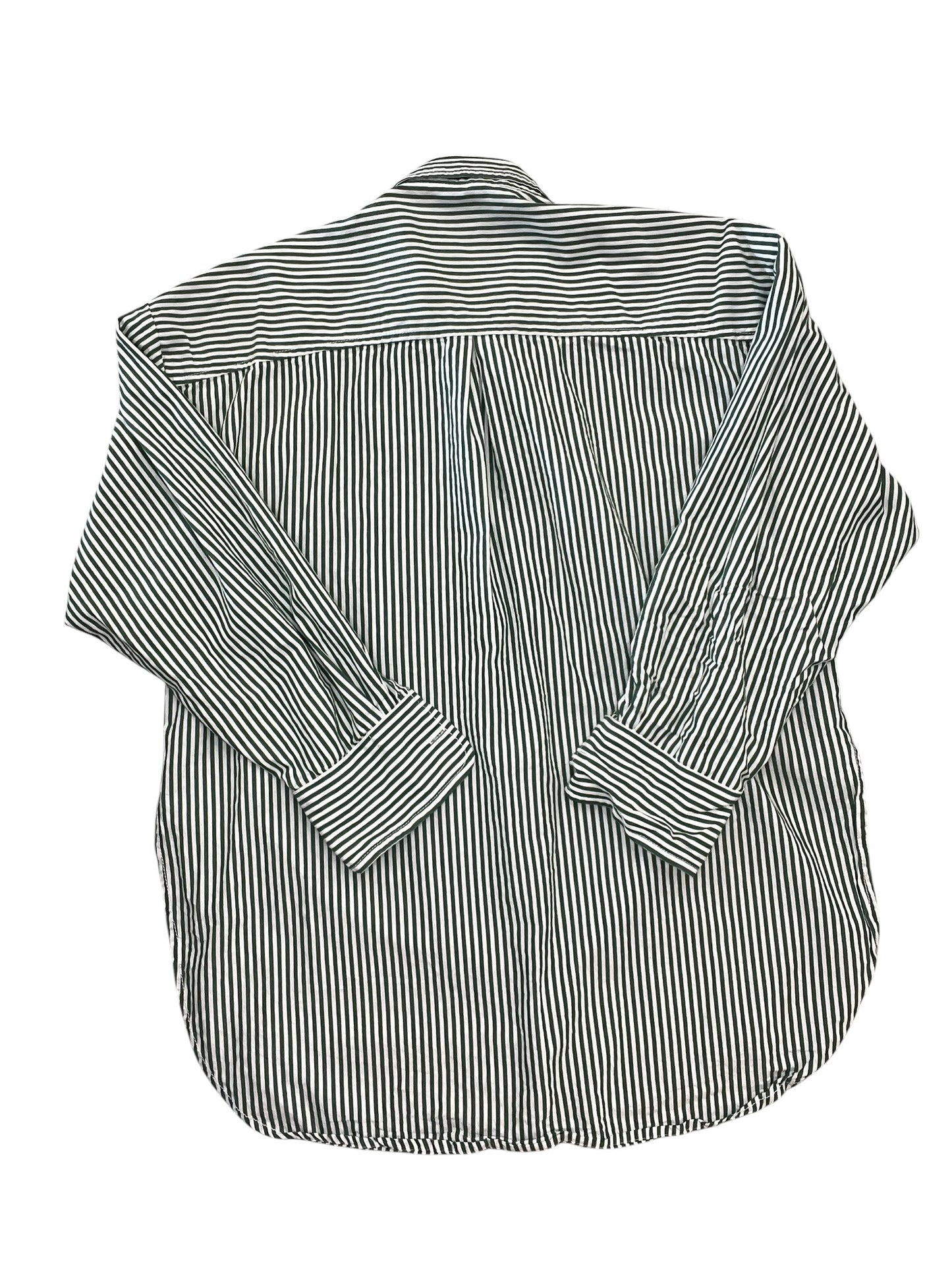 Top Ls By Maeve In Striped Pattern, Size:M