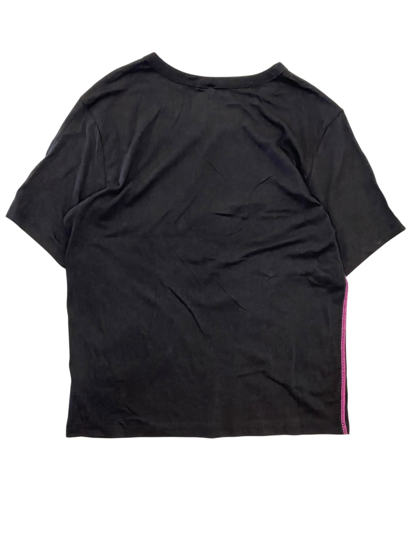 Top Ss By Clothes Mentor In Black & Purple, Size:S