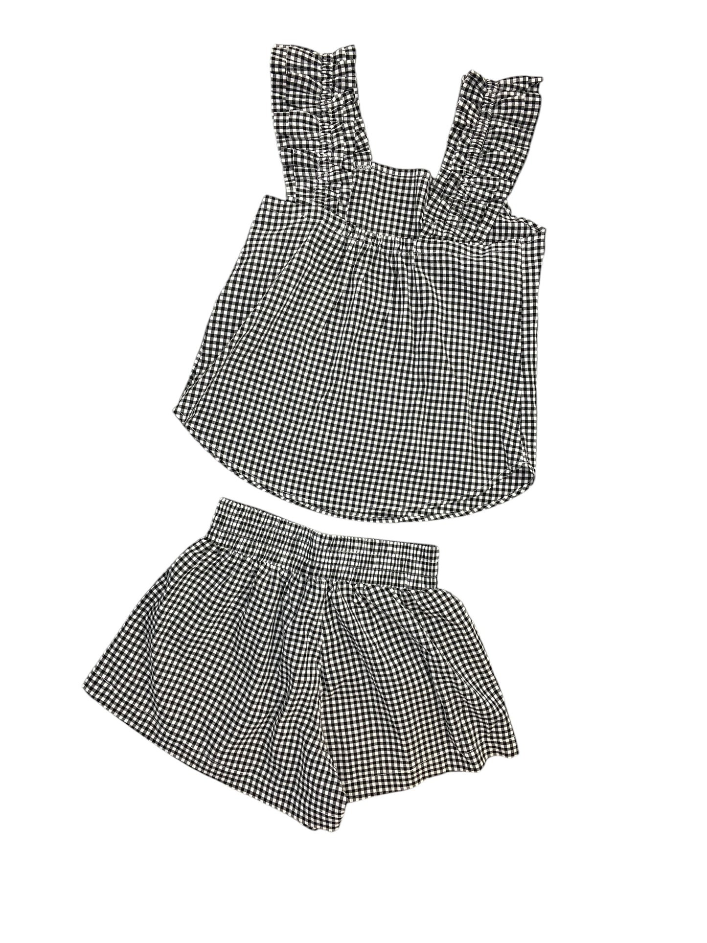 Shorts Set By Cmb In Black & White, Size:Xs