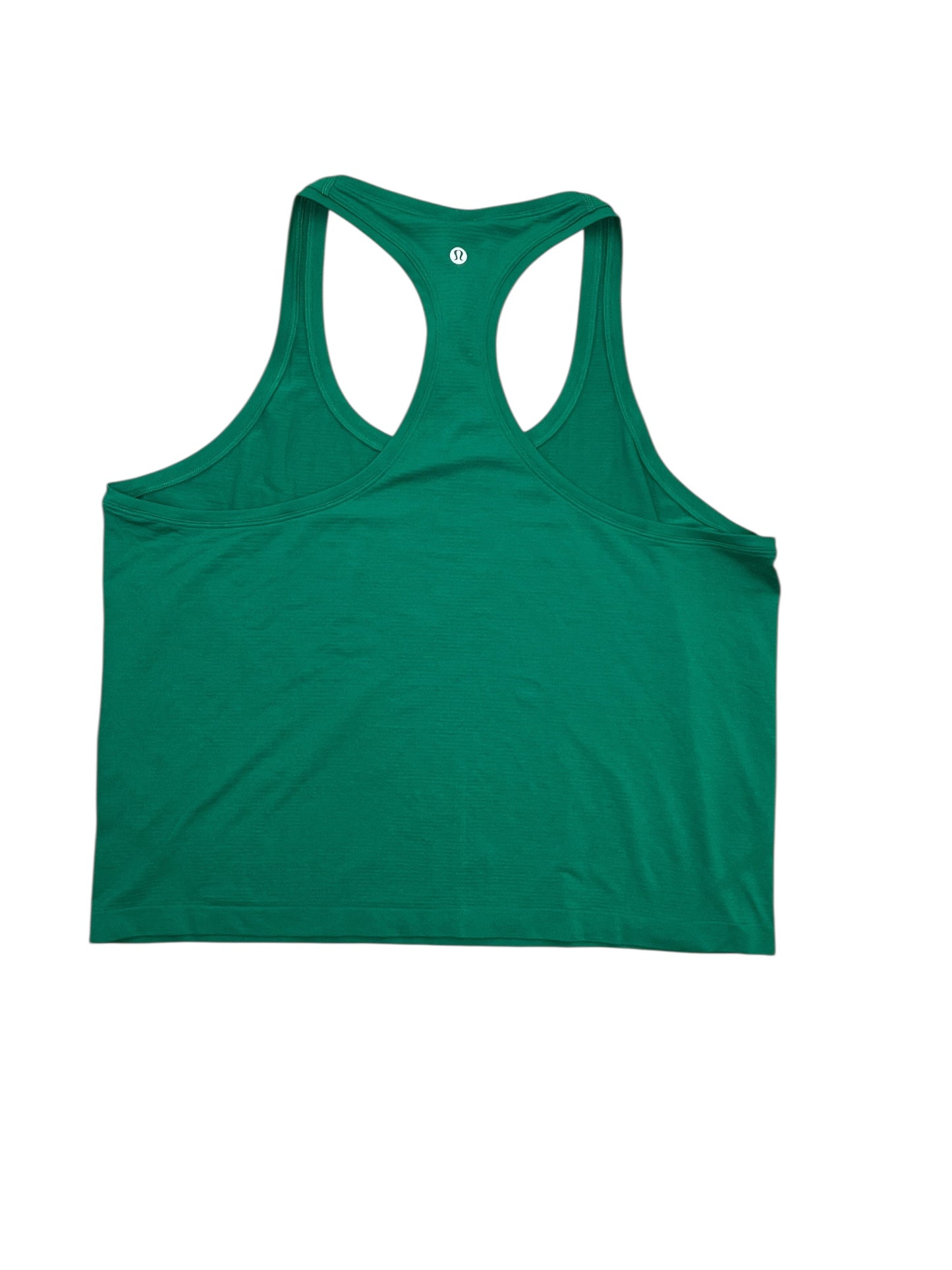 Athletic Tank Top By Lululemon In Green, Size:Xl
