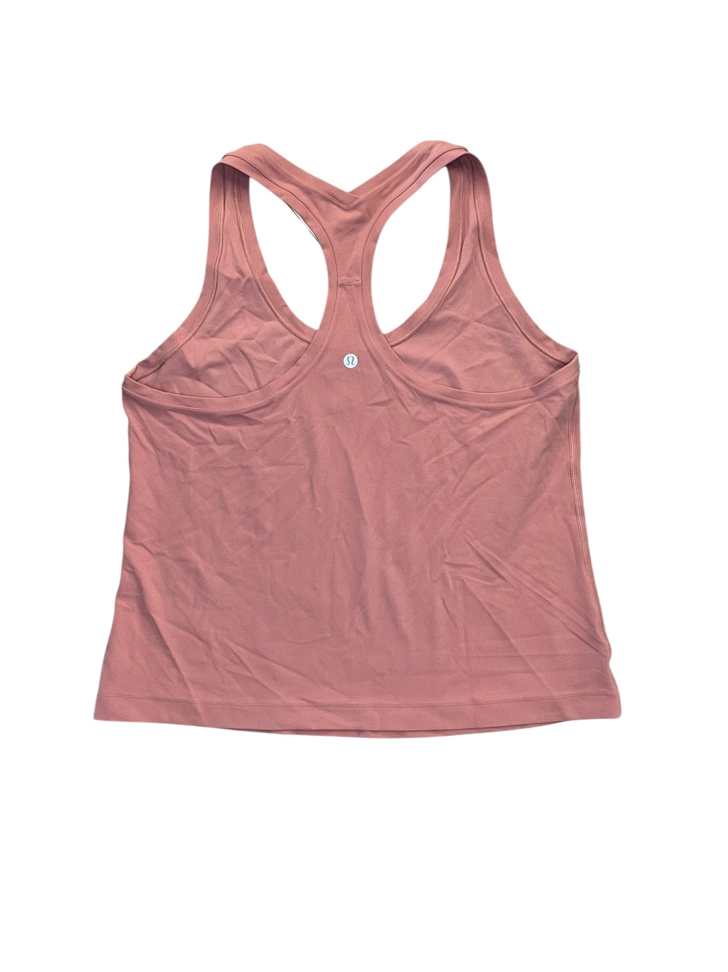 Athletic Tank Top By Lululemon In Pink, Size:Xl