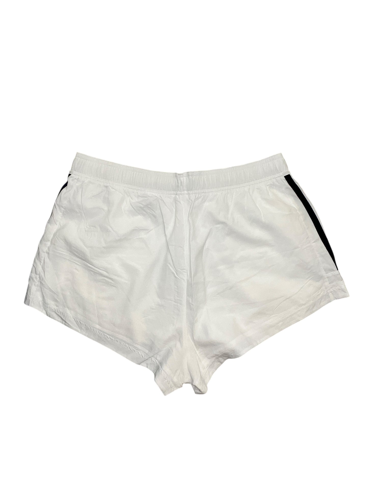 Athletic Shorts By Adidas In White, Size:L