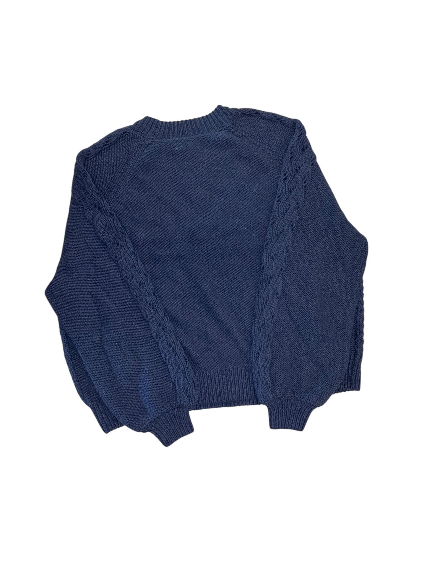 Sweater By Loft In Navy, Size:Xxl