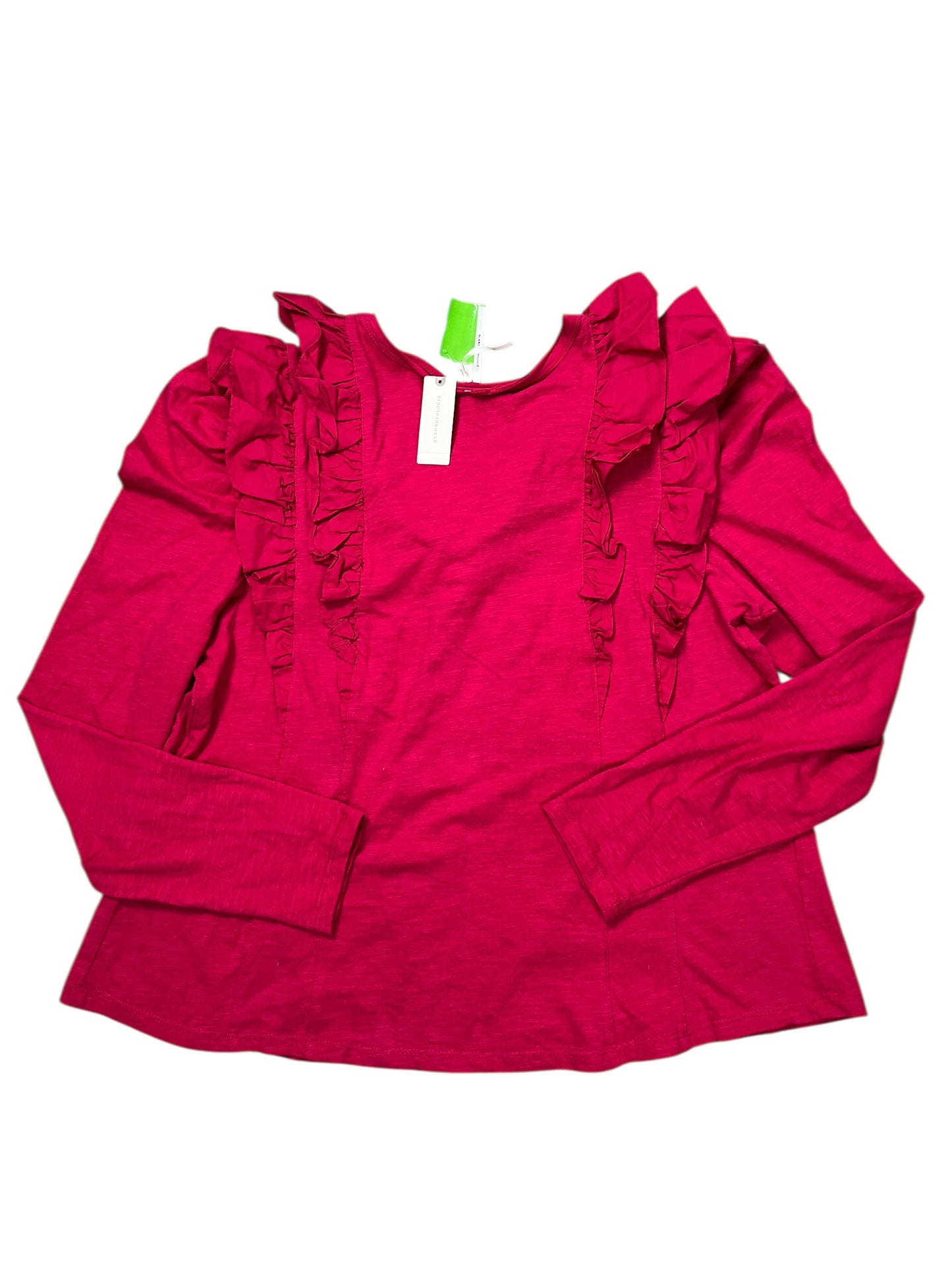 Top Ls By Anthropologie In Pink, Size:Xl