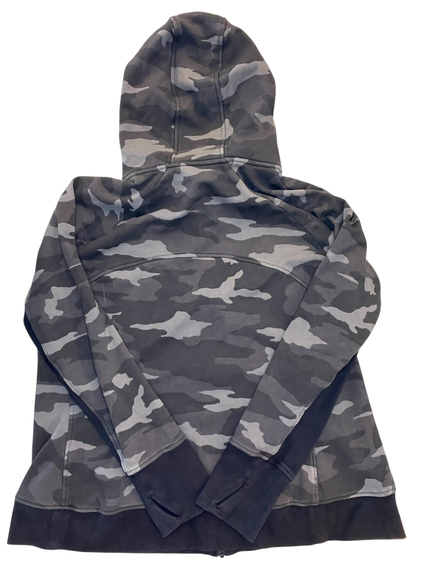 Athletic Jacket By Athleta In Camouflage Print, Size:1X