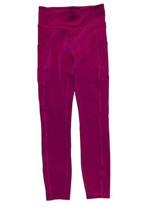 Athletic Leggings By Lululemon In Grey, Size:S