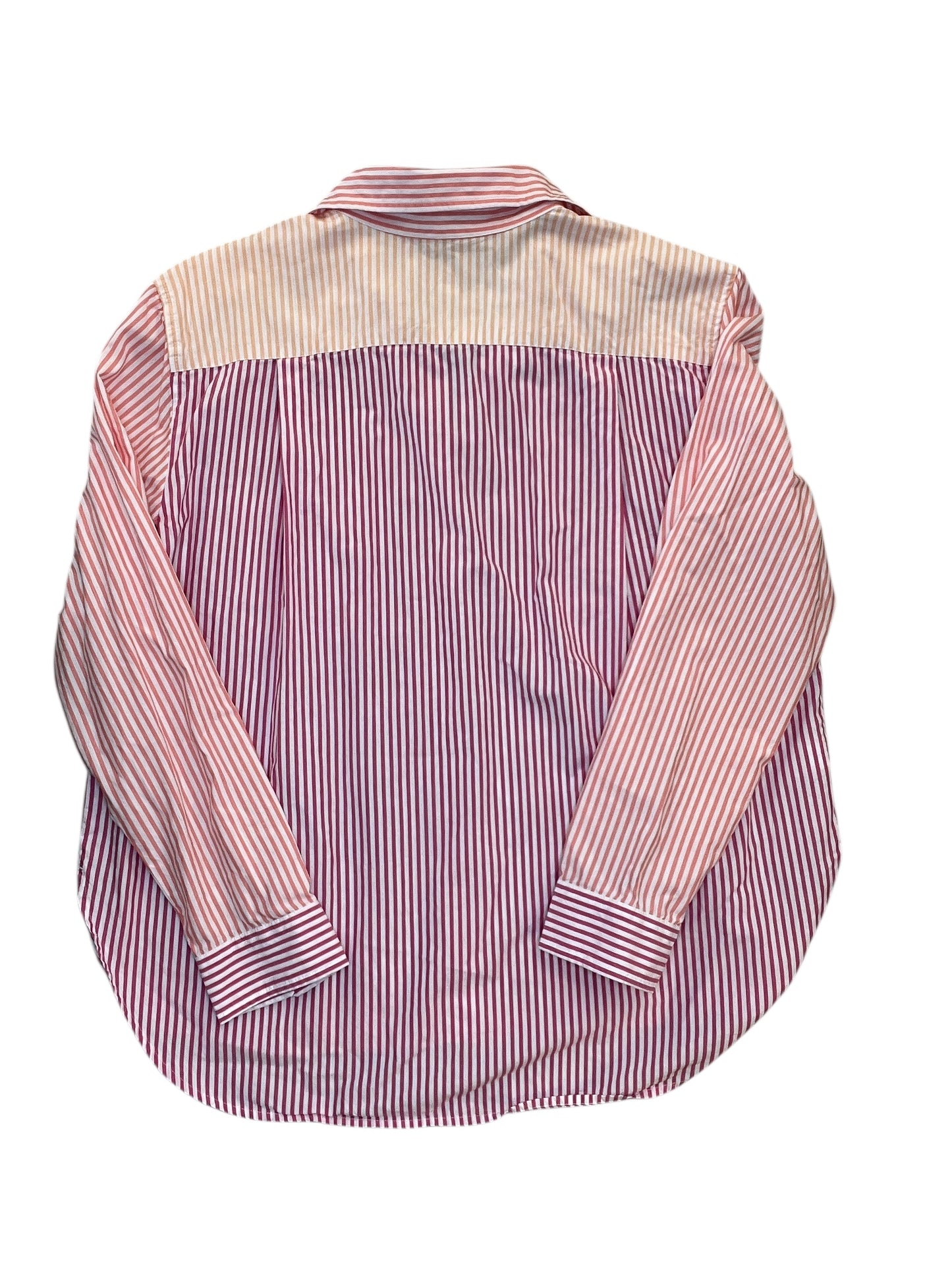 Top Ls By Loft In Striped Pattern, Size:L