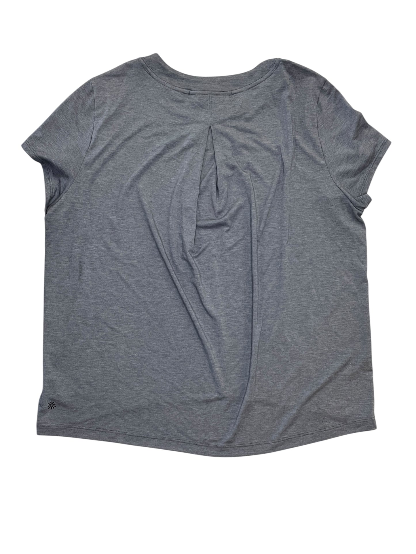 Top Ss Basic By Athleta In Grey, Size:S