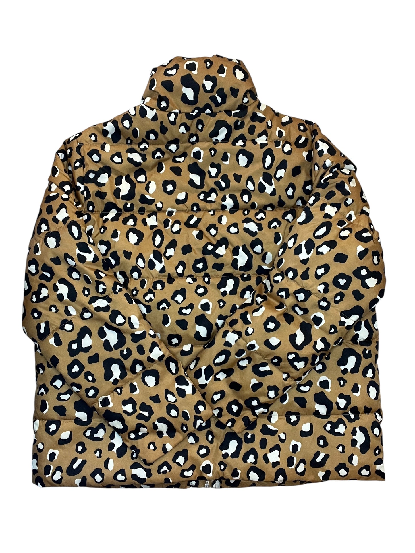 Coat Puffer & Quilted By Who What Wear In Leopard Print, Size:S