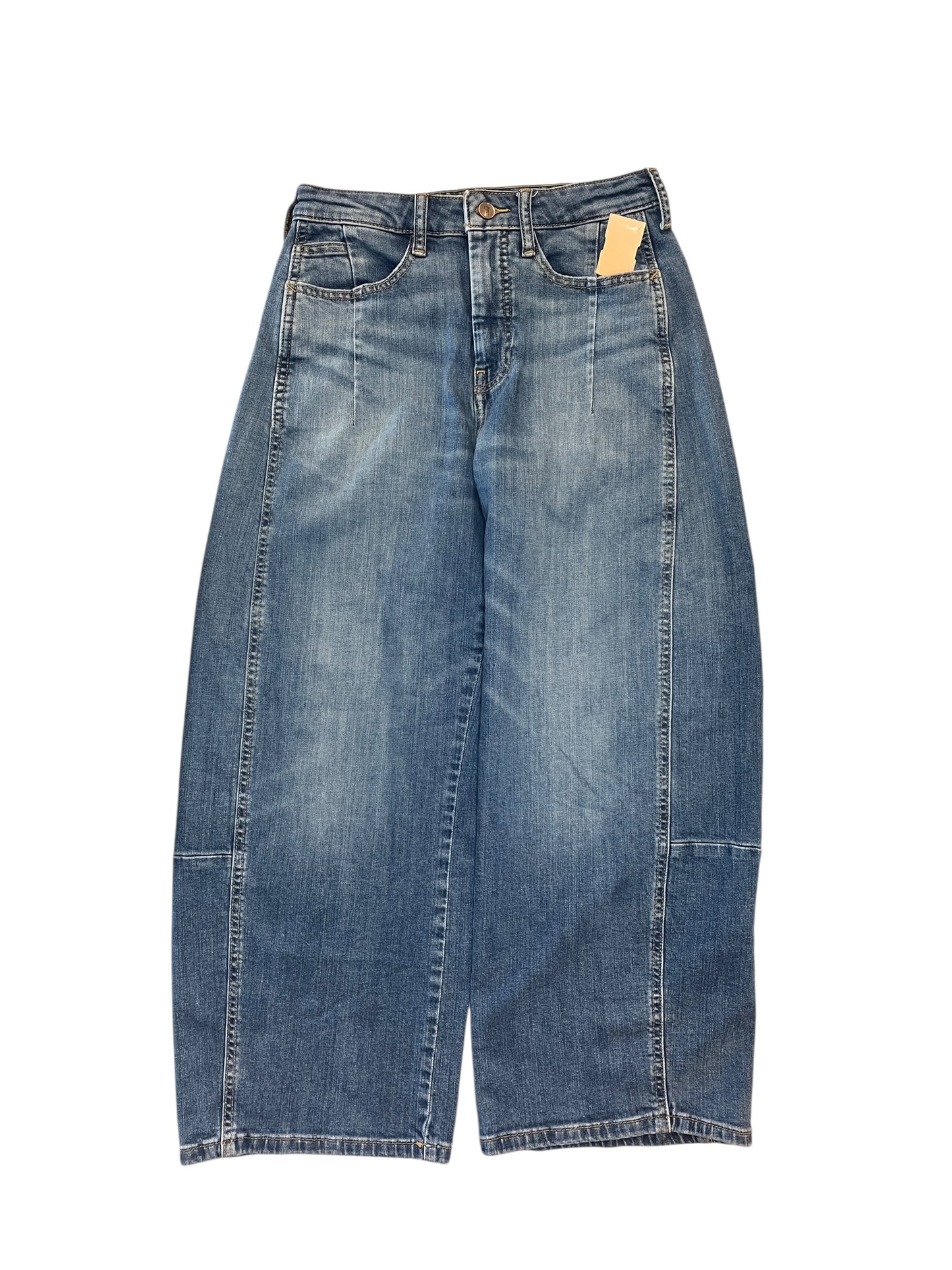 Jeans Wide Leg By Pilcro In Blue Denim, Size:2