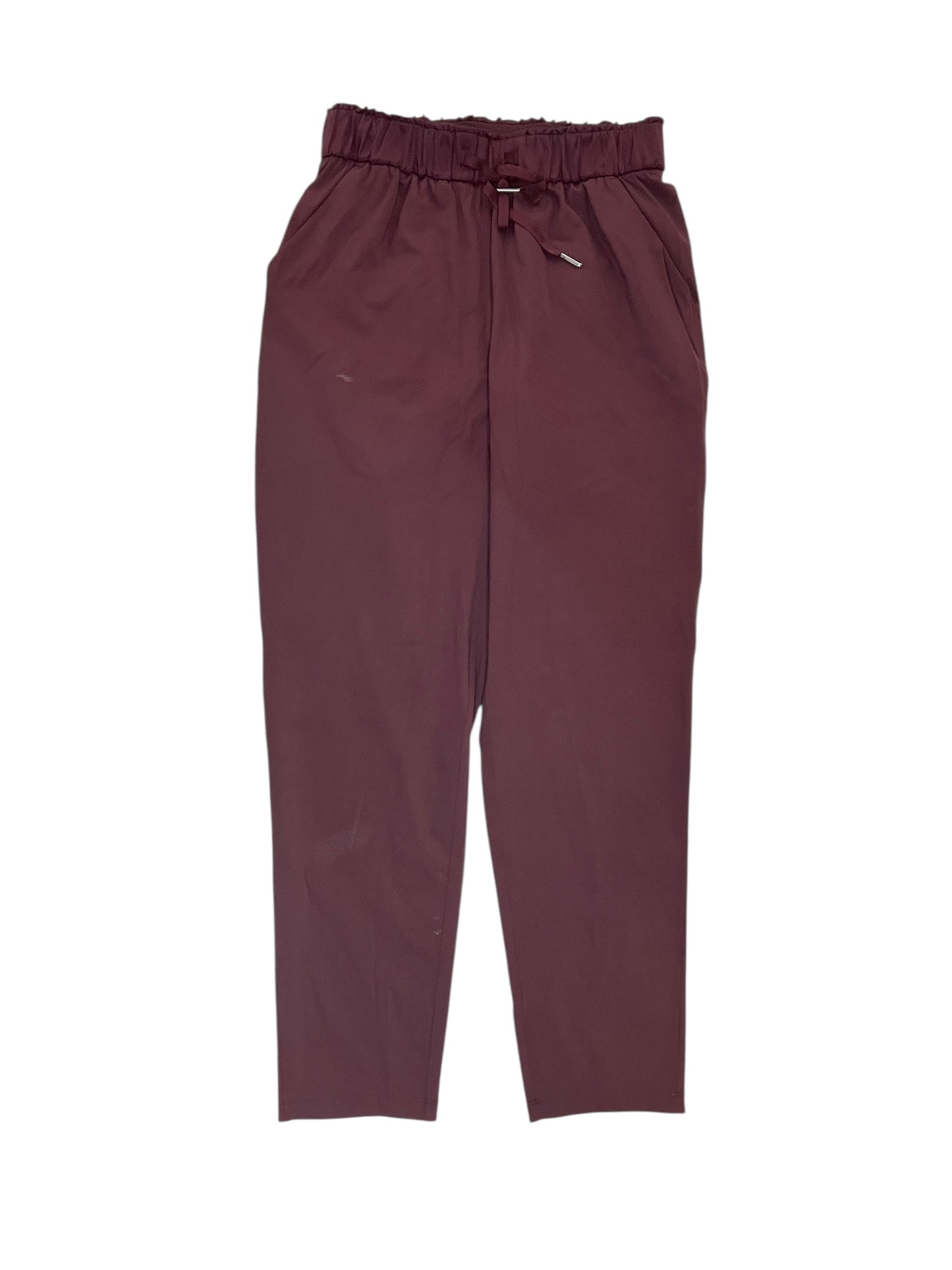 Athletic Pants By Lululemon In Purple, Size:S