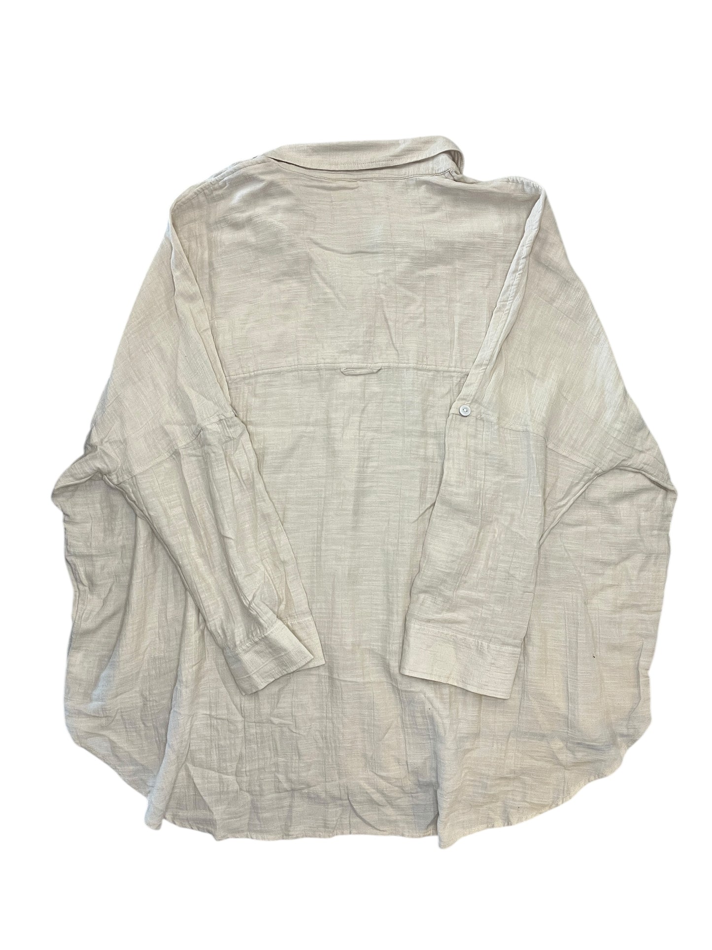 Swimwear Cover-Up By American Eagle In Ivory, Size:L