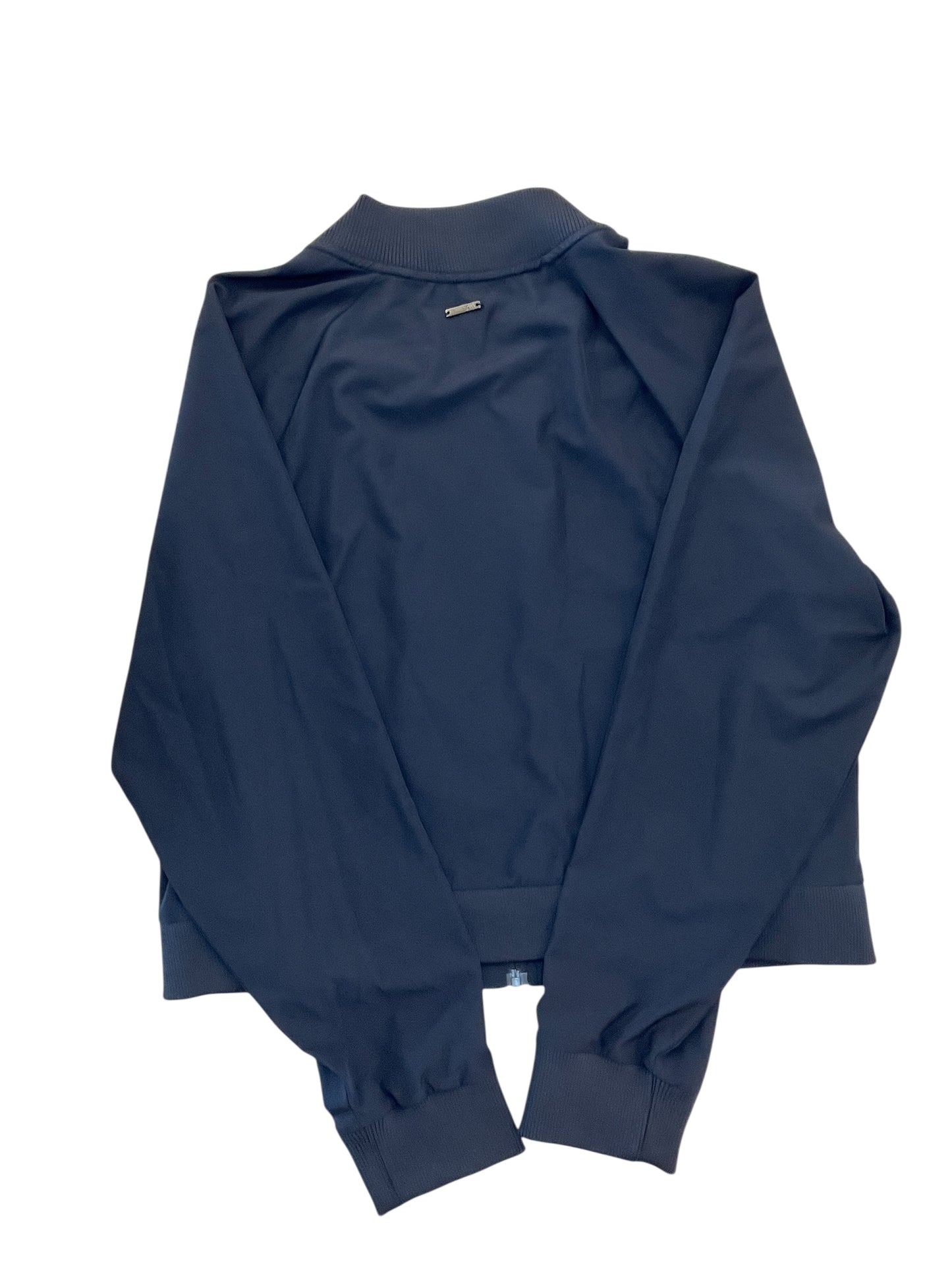 Athletic Jacket By Andrew Marc In Navy, Size:L
