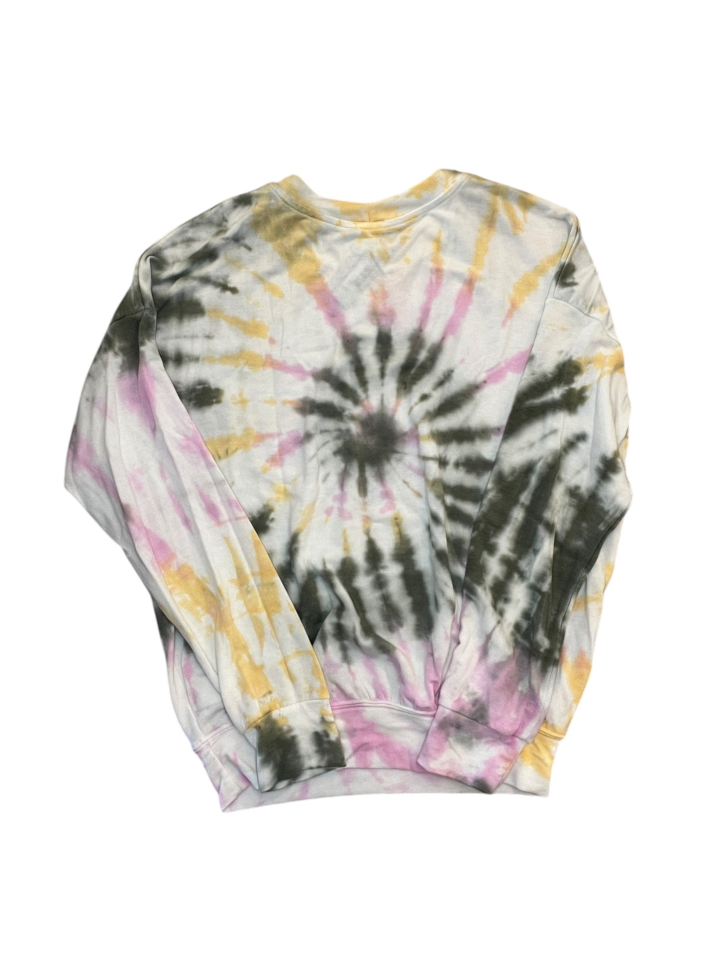 Top Ls By Cmc In Tie Dye Print, Size:Xs