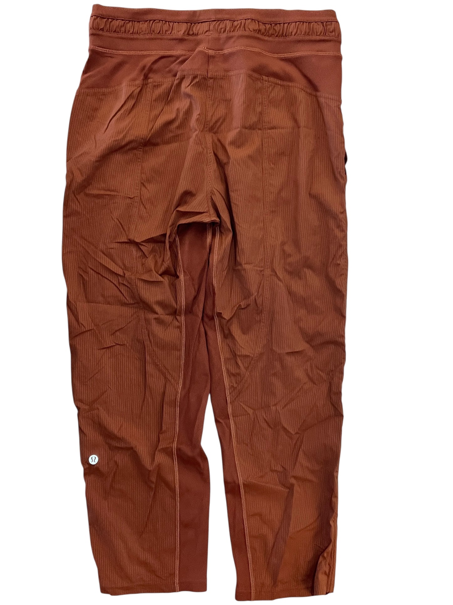 Athletic Capris By Lululemon In Brown, Size:M
