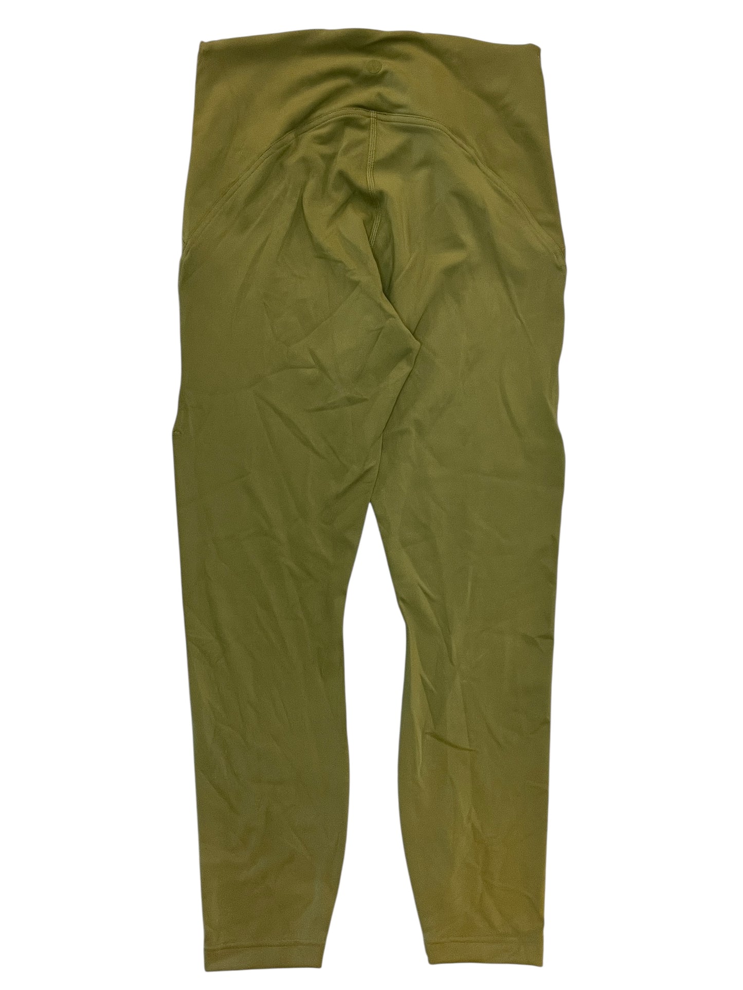 Athletic Leggings By Lululemon In Green, Size:M