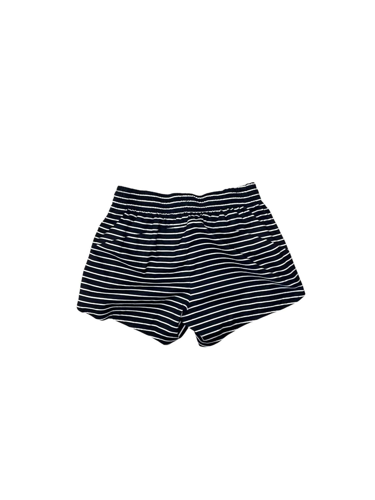 Athletic Shorts By Athleta In Striped Pattern, Size:M