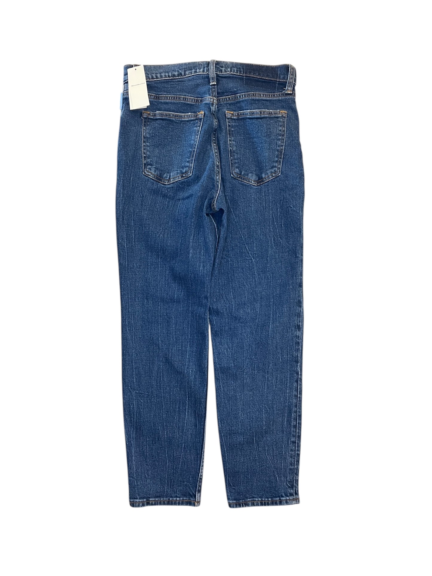 Jeans Boyfriend By Abercrombie And Fitch In Blue Denim, Size:4P