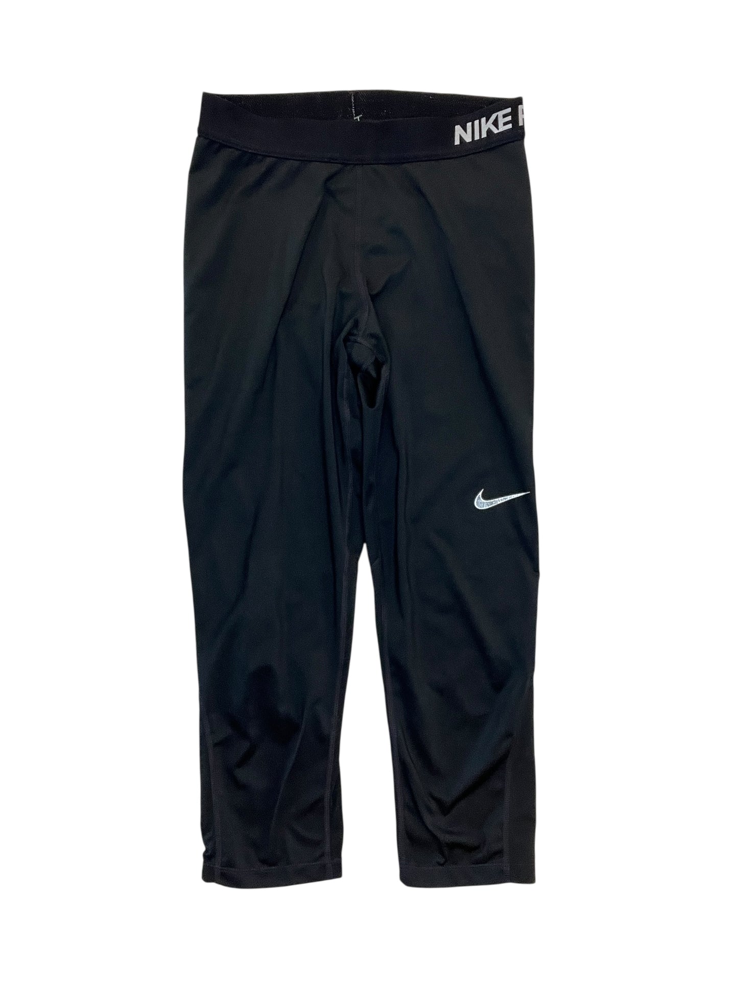 Athletic Leggings By Nike In Black, Size:M