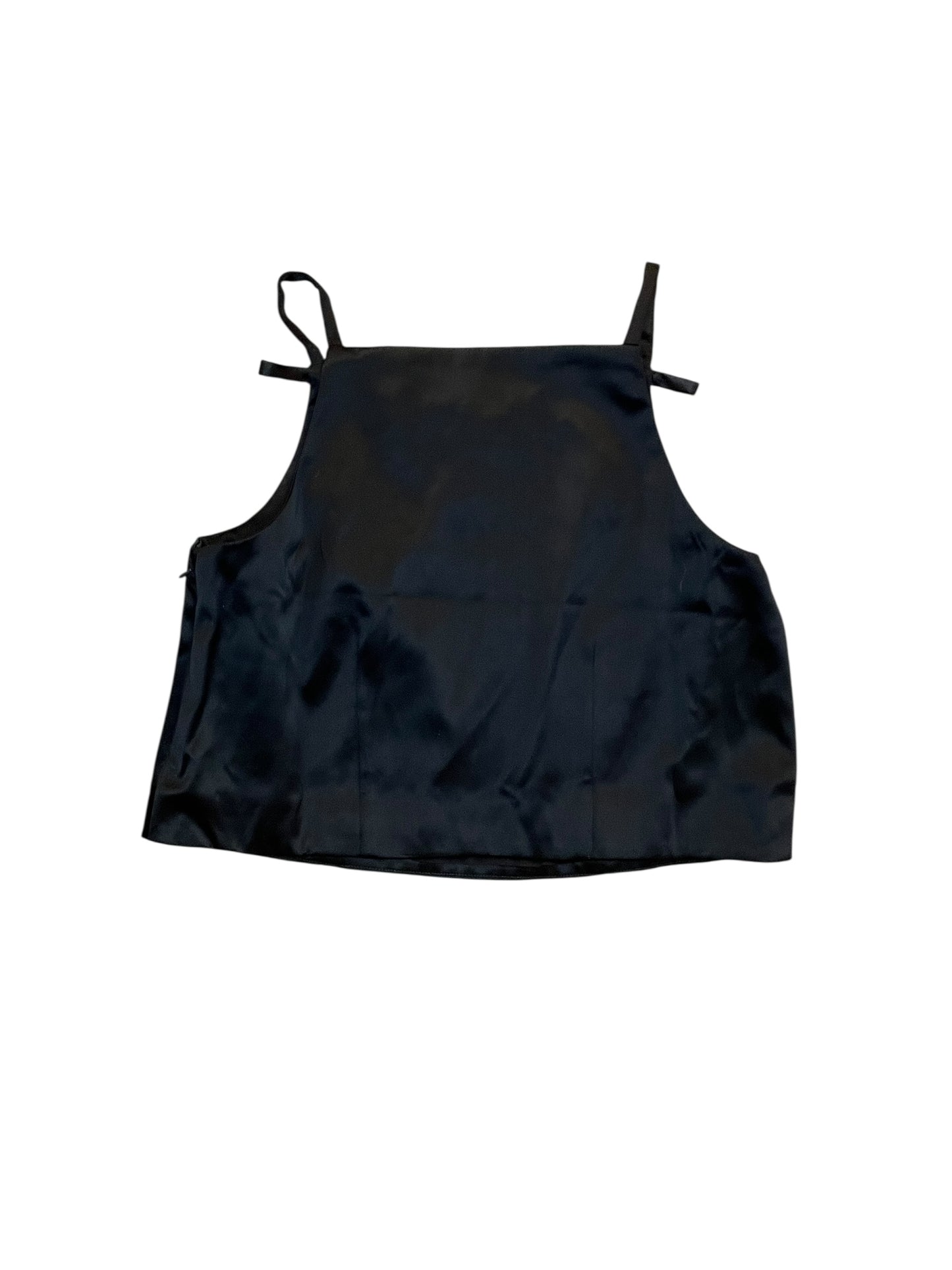 Top Sleeveless By Gap In Black, Size:S