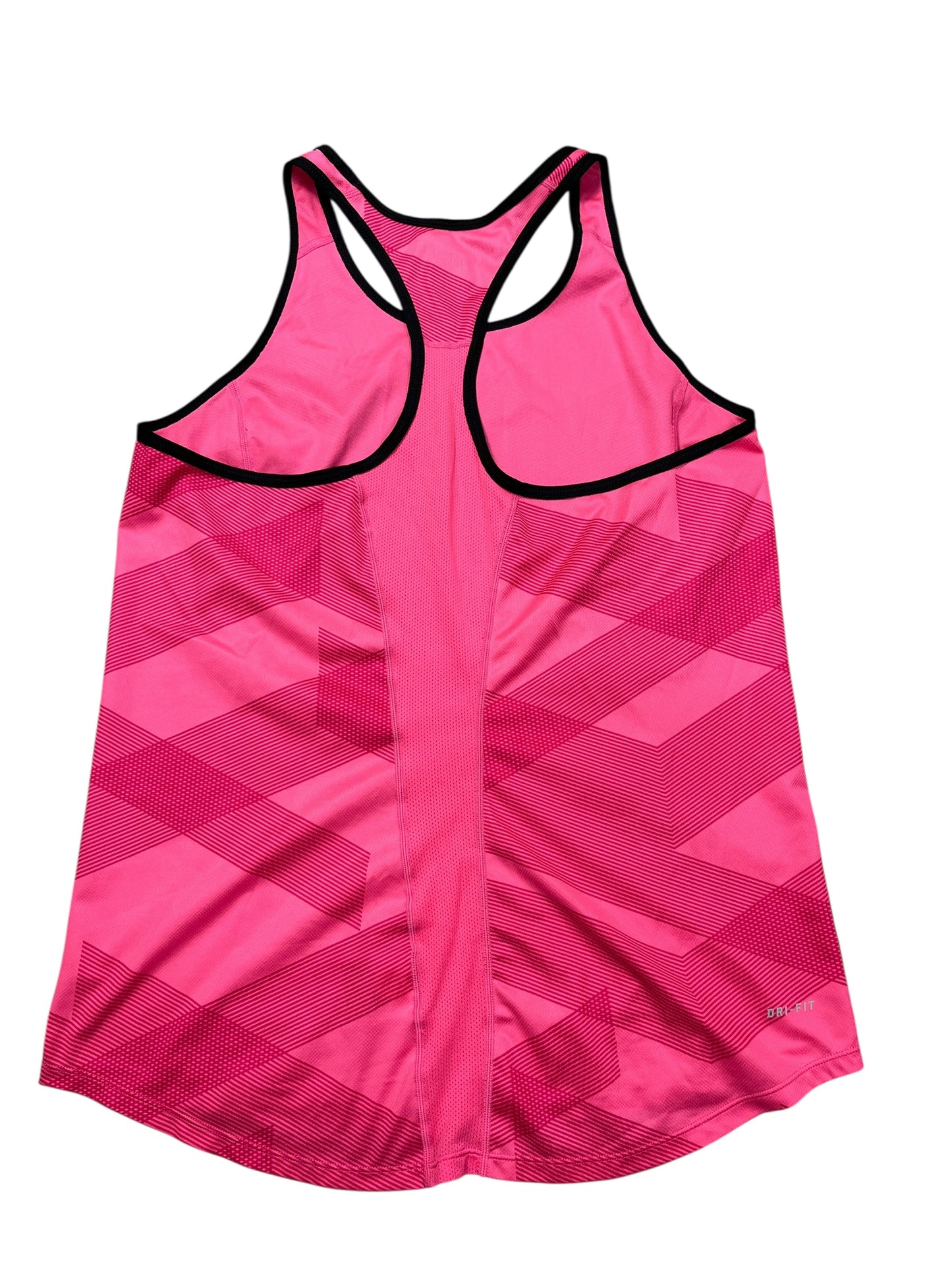 Athletic Tank Top By Nike Apparel In Pink, Size:L