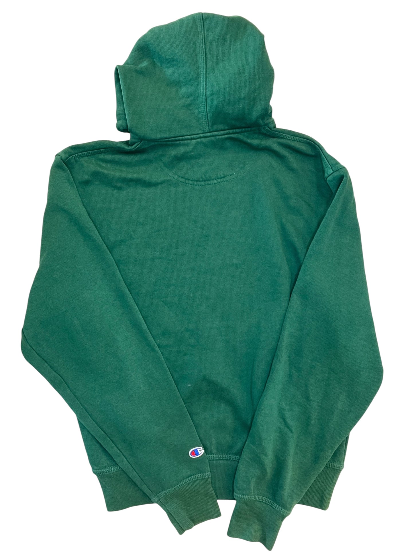 Sweatshirt Hoodie By Champion In Green, Size:S