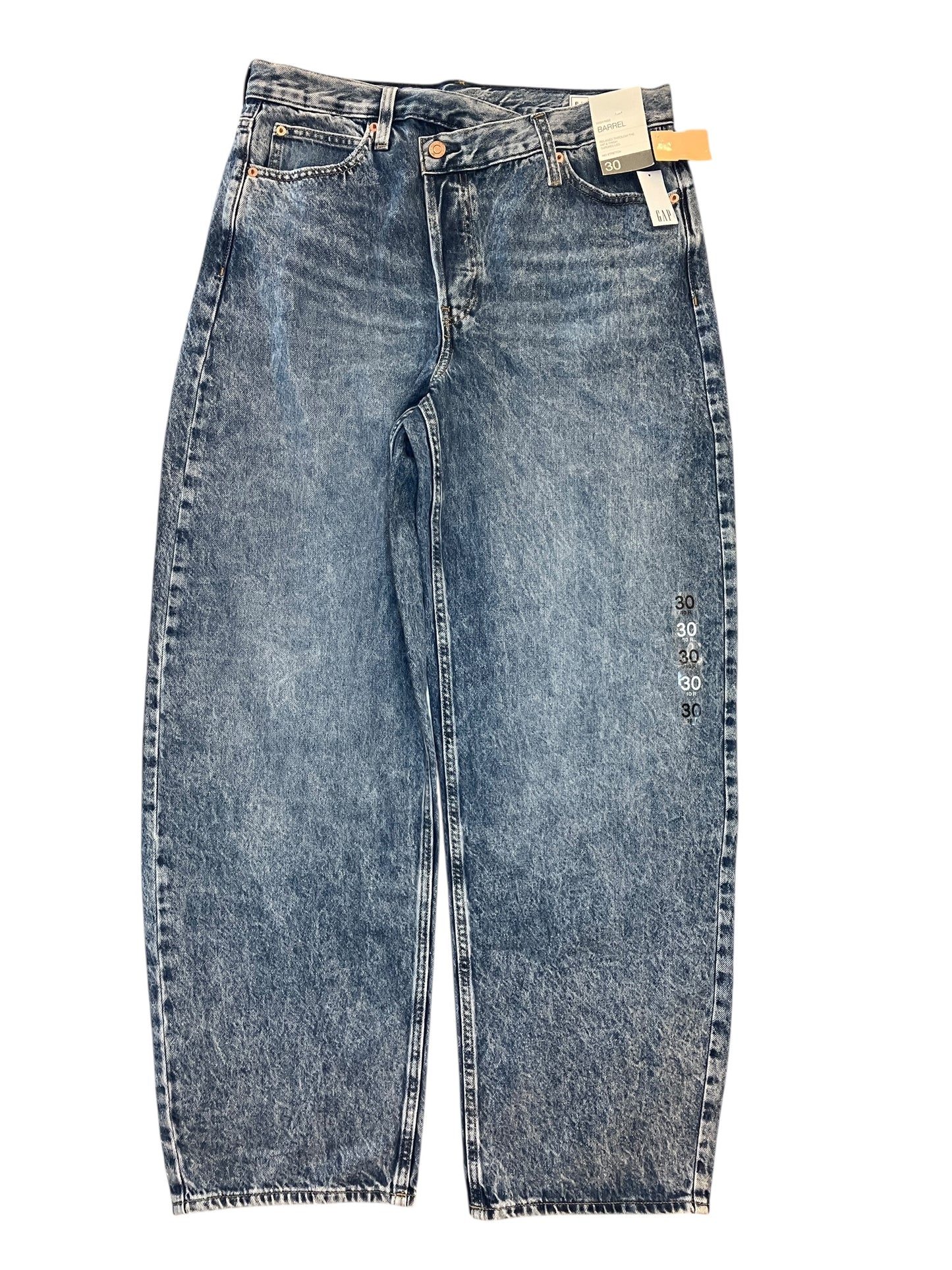 Jeans Boyfriend By Gap In Blue Denim, Size:10