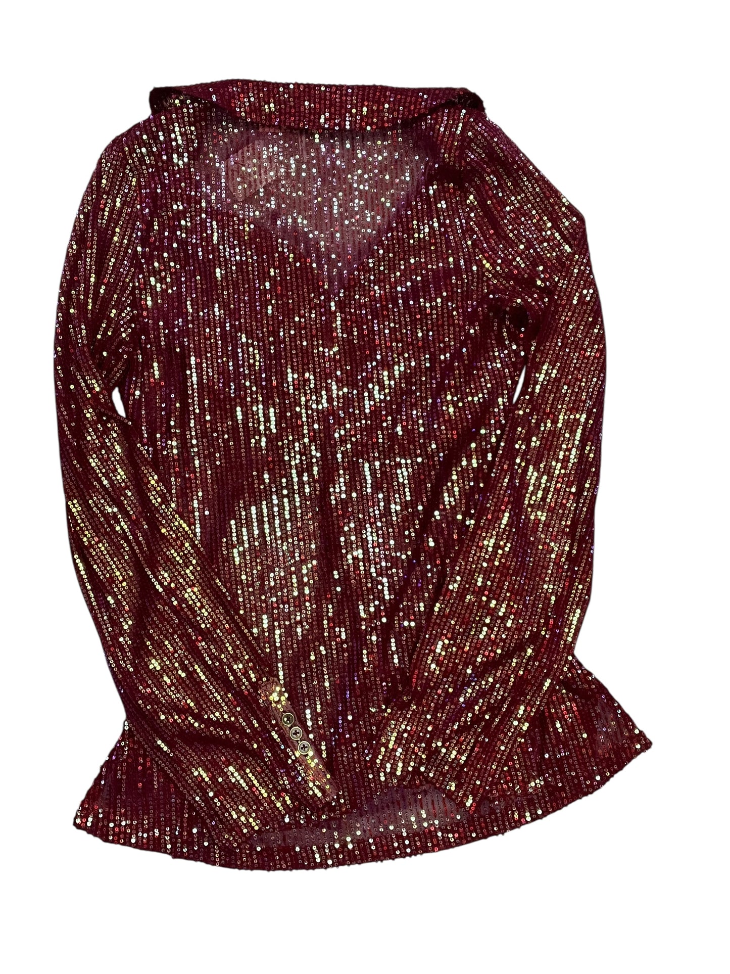 Top Ls By Free People In Maroon, Size:L