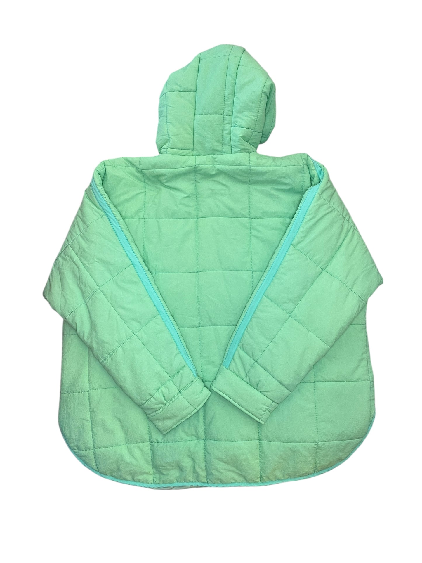 Jacket Puffer & Quilted By Blakeley In Green, Size:L