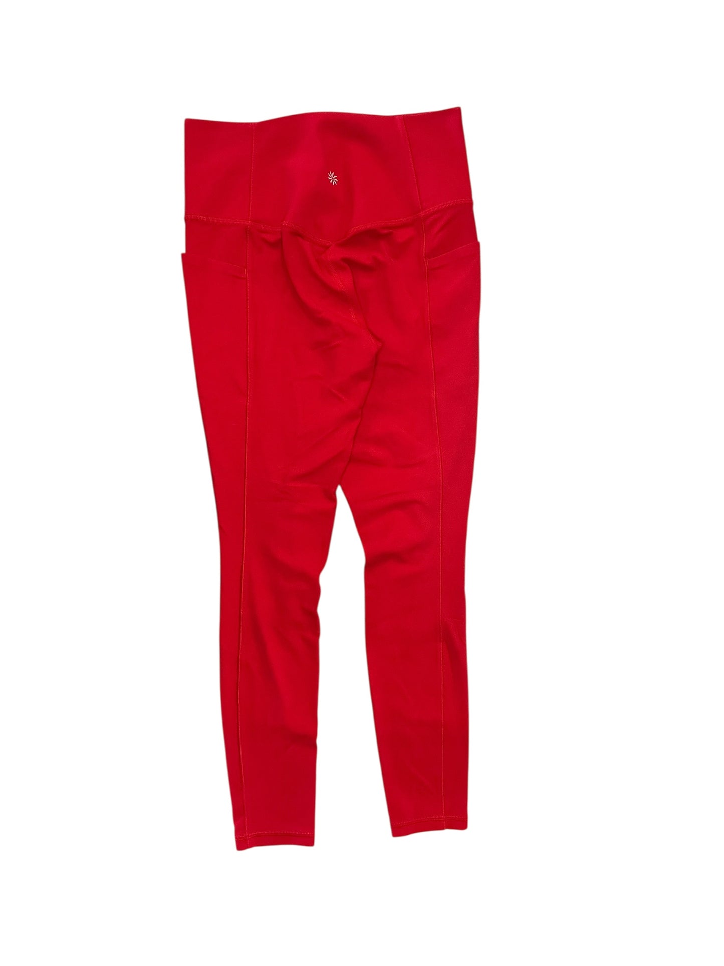 Athletic Leggings By Athleta In Red, Size:S